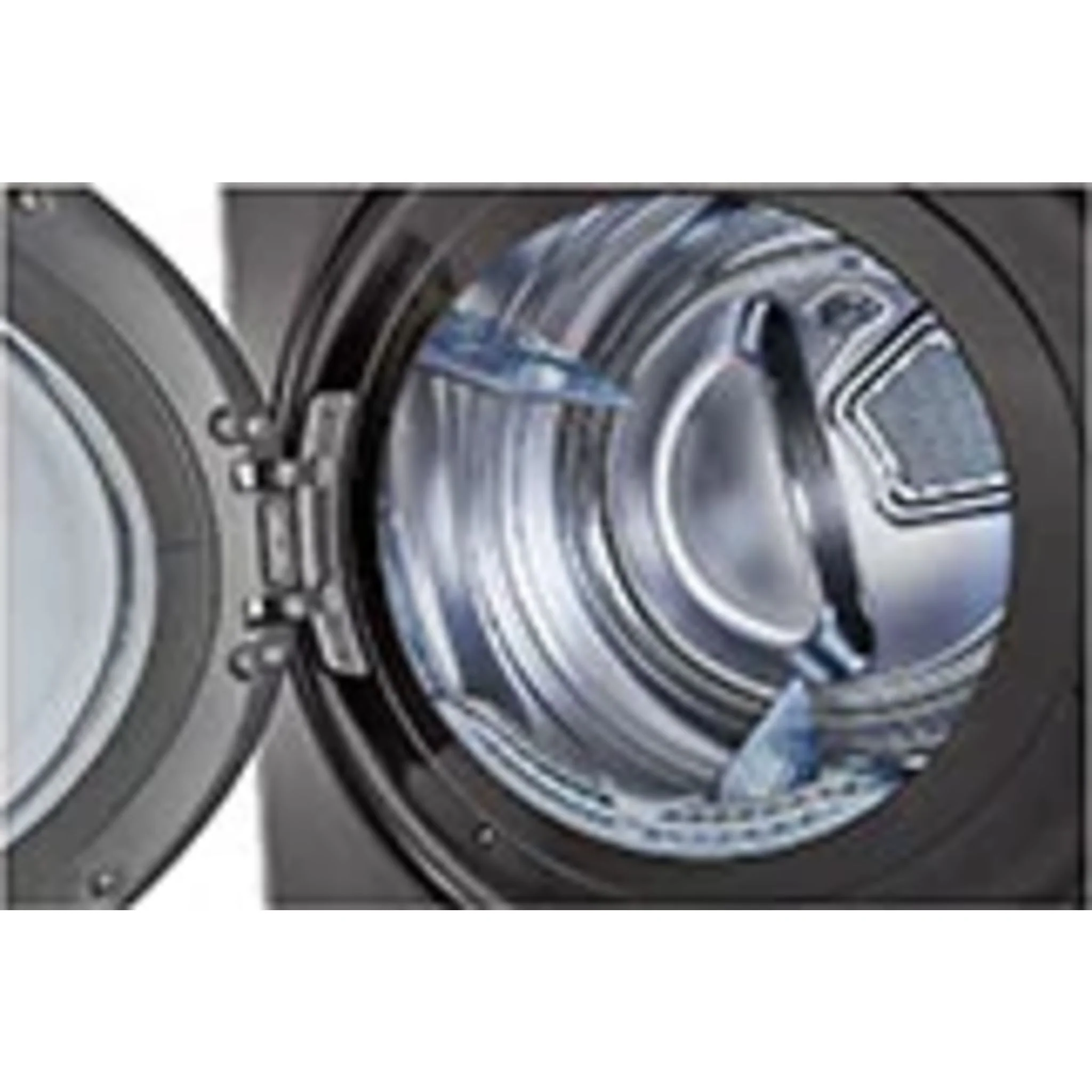LG Single Unit Front Load LG WashTower® with Centre Control™ 5.2 cu. ft. Washer and 7.4 cu. ft. Electric Dryer - Black (WKEX200HBA) - Image 8