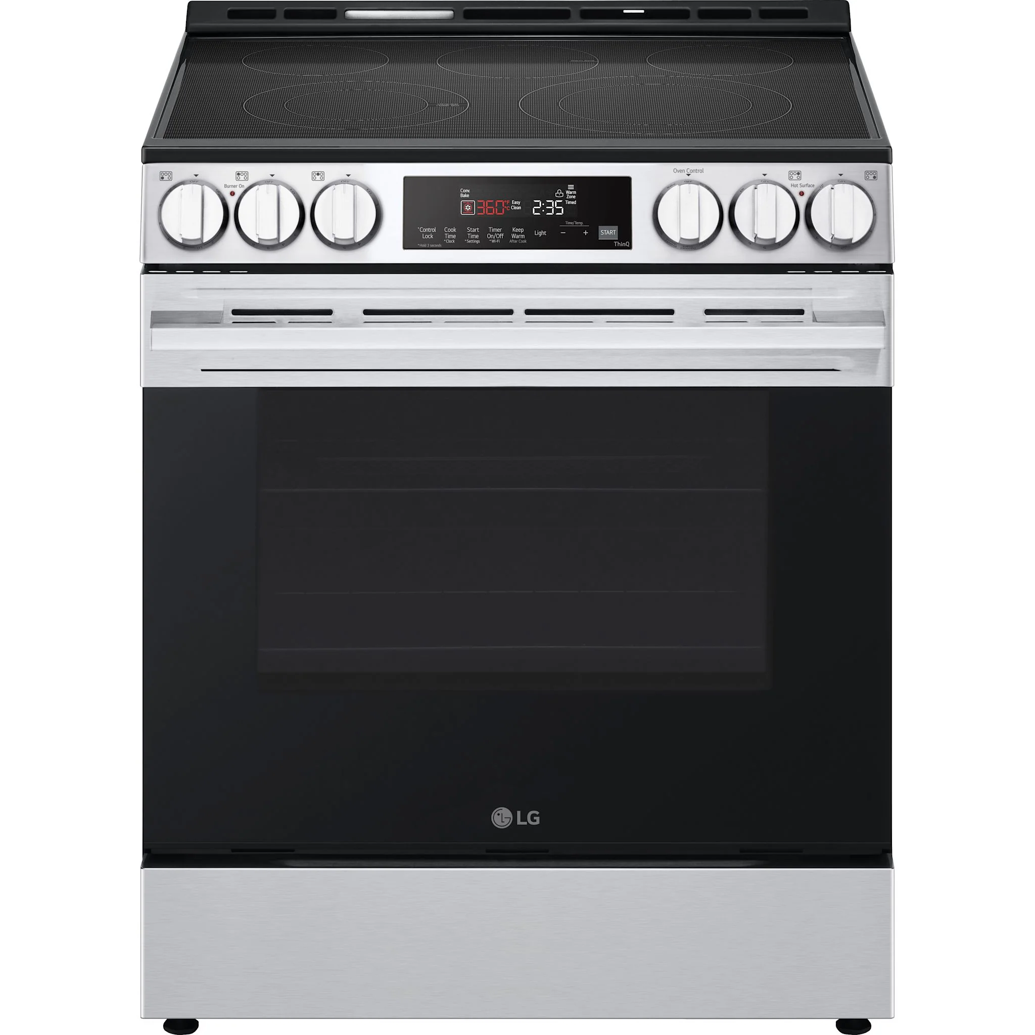 LG Slide-In Range (LSEL6333XE) - Stainless Steel - Image 2
