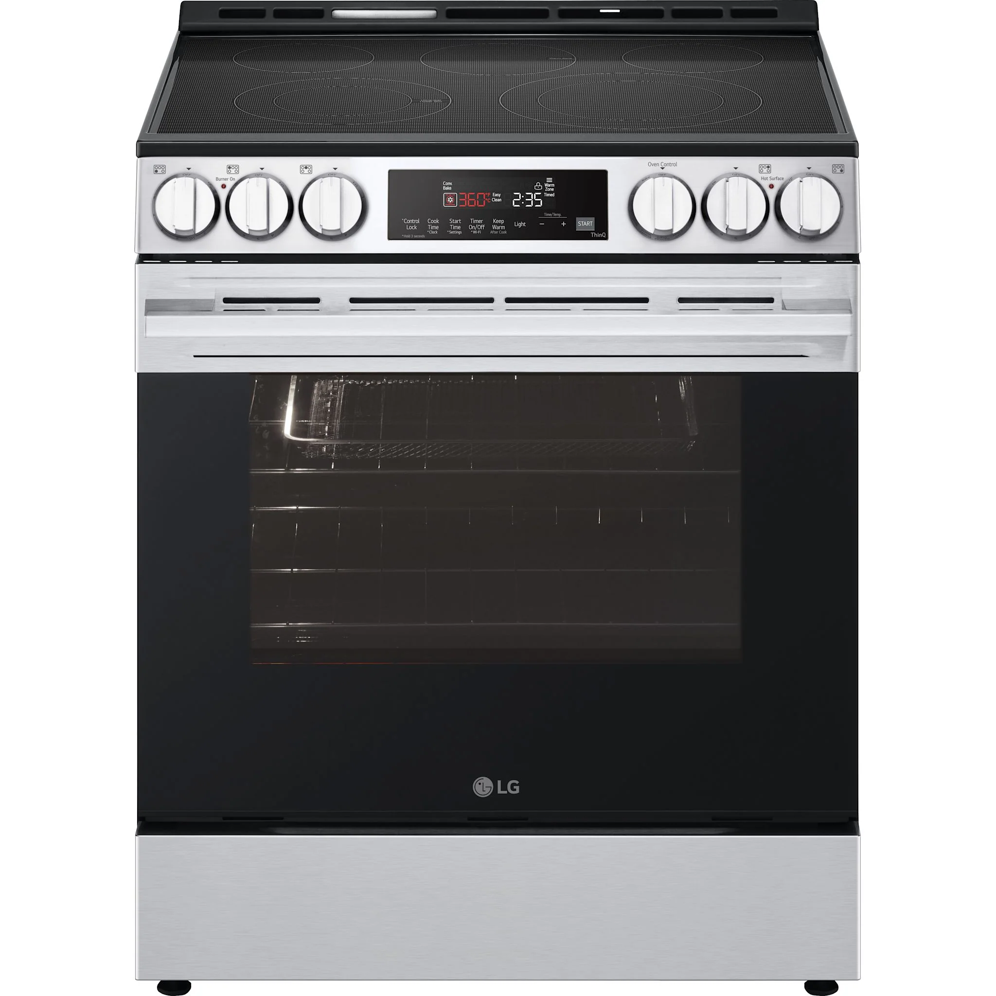 LG Slide-In Range (LSEL6333XE) - Stainless Steel - Image 3