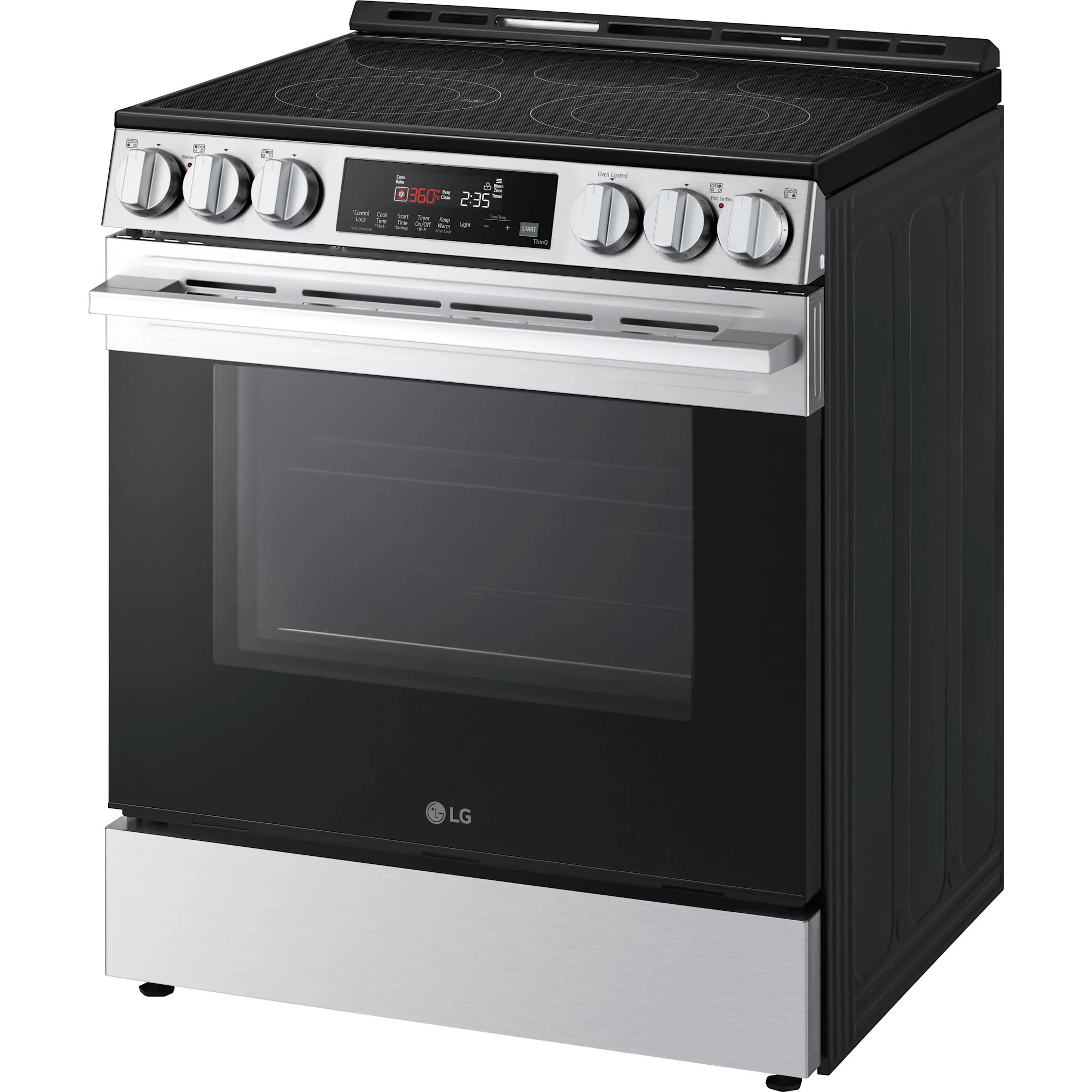 LG Slide-In Range (LSEL6333XE) - Stainless Steel - Image 5