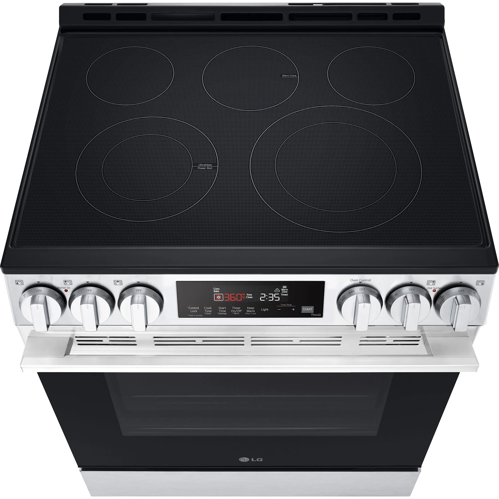 LG Slide-In Range (LSEL6333XE) - Stainless Steel - Image 8