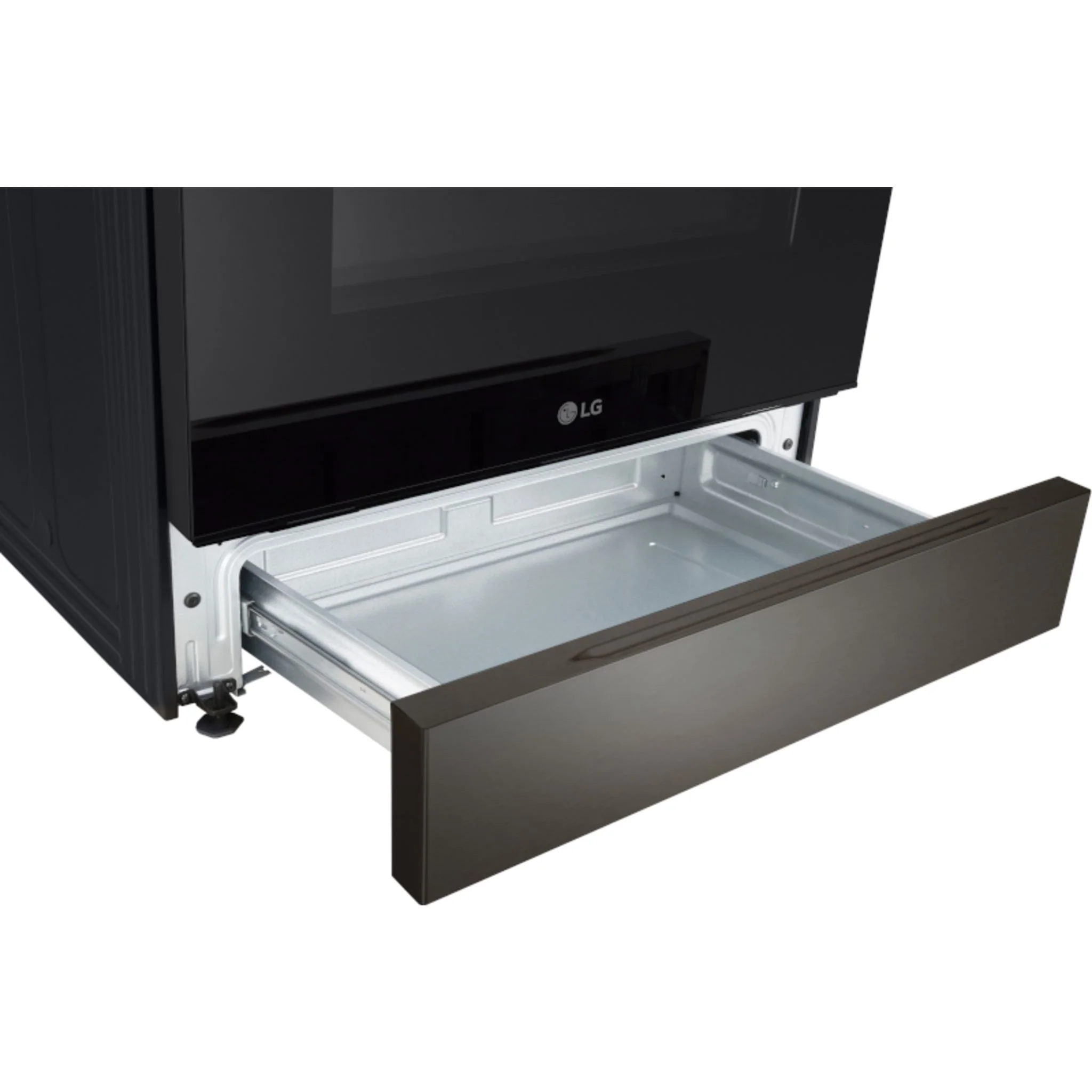 LG Slide-In Range (LSEL6333ZE) - Black Stainless Steel - Image 6