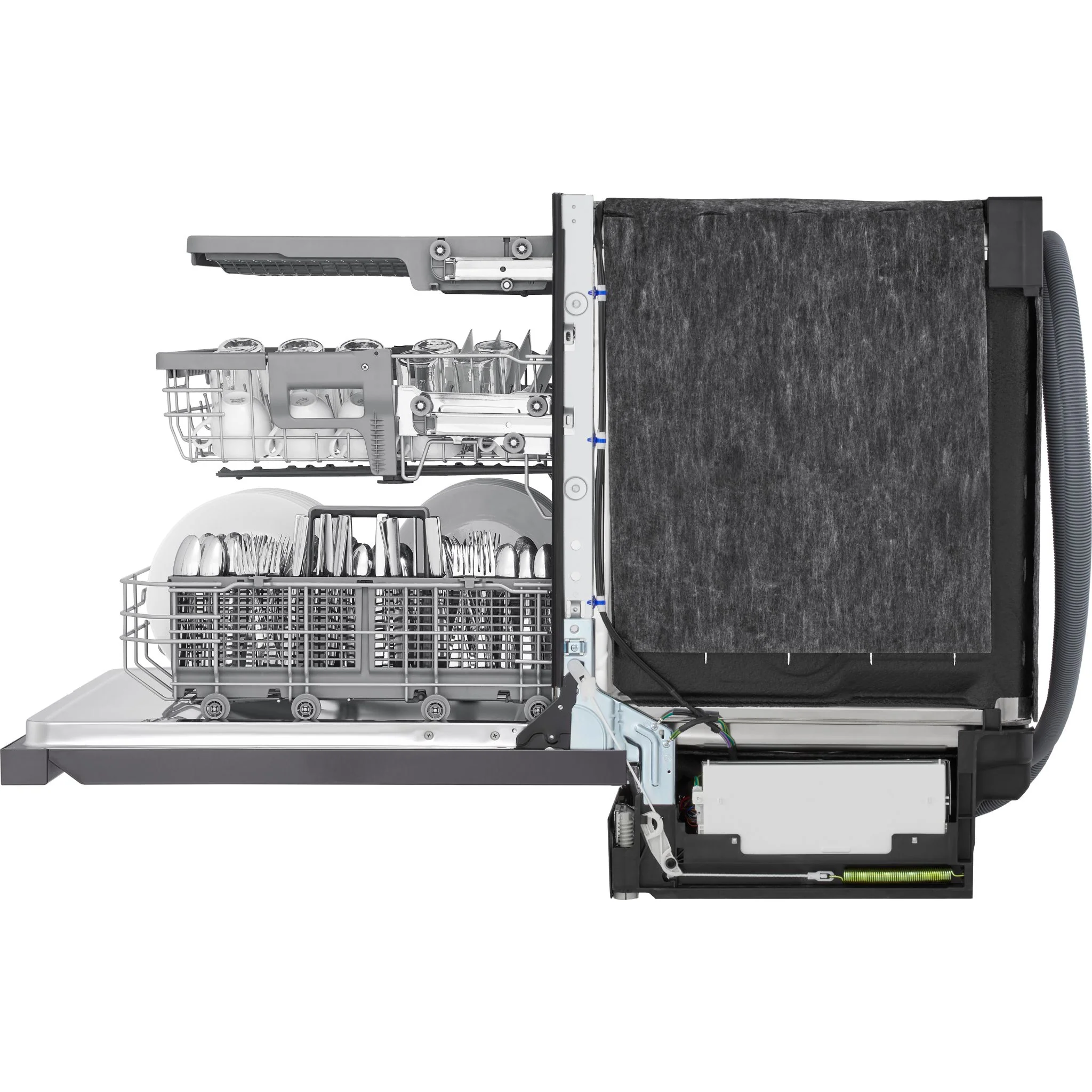 LG Smart Top Control Dishwasher with QuadWash Pro and 1-hour Wash & Dry - Black Stainless (LDPH5554D) - Image 6
