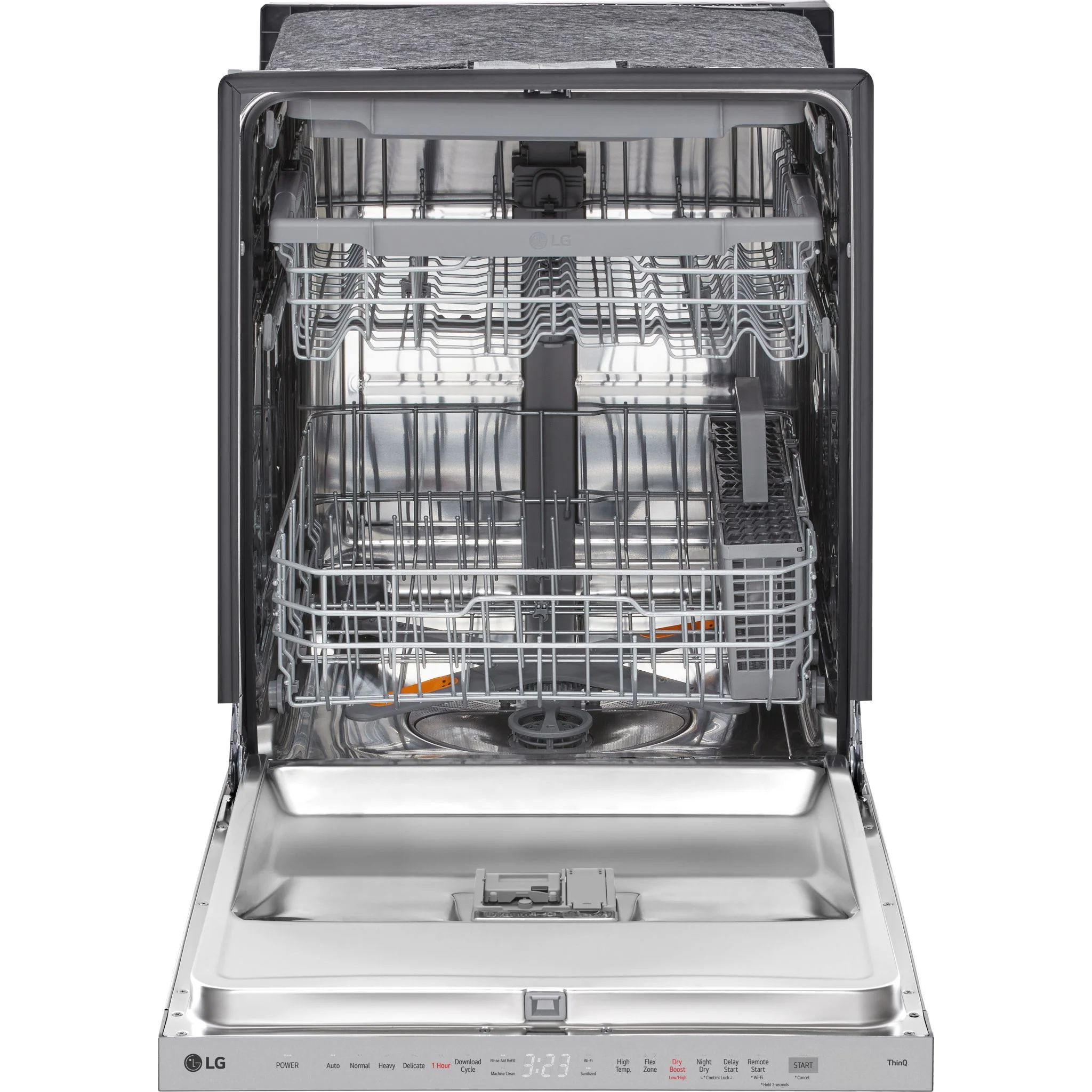 LG Smart Top Control Dishwasher with QuadWash Pro and 1-hour Wash & Dry - Smudge Resistant Stainless Steel (LDPH5554S) - Image 2