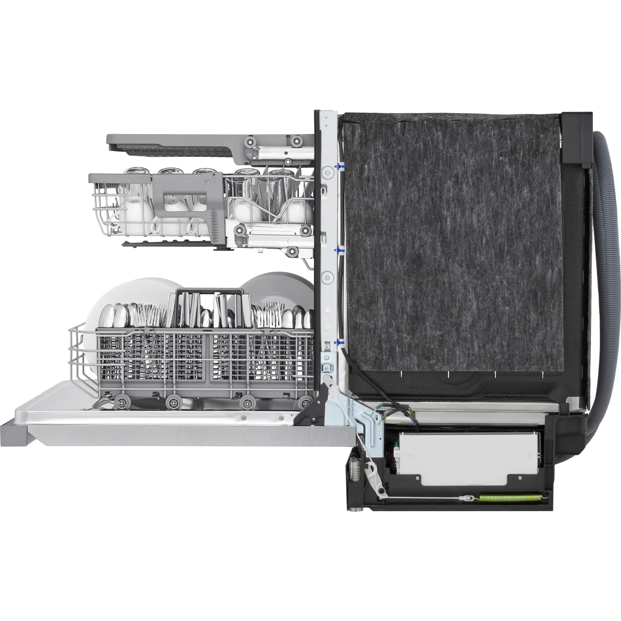 LG Smart Top Control Dishwasher with QuadWash Pro and 1-hour Wash & Dry - Smudge Resistant Stainless Steel (LDPH5554S) - Image 5