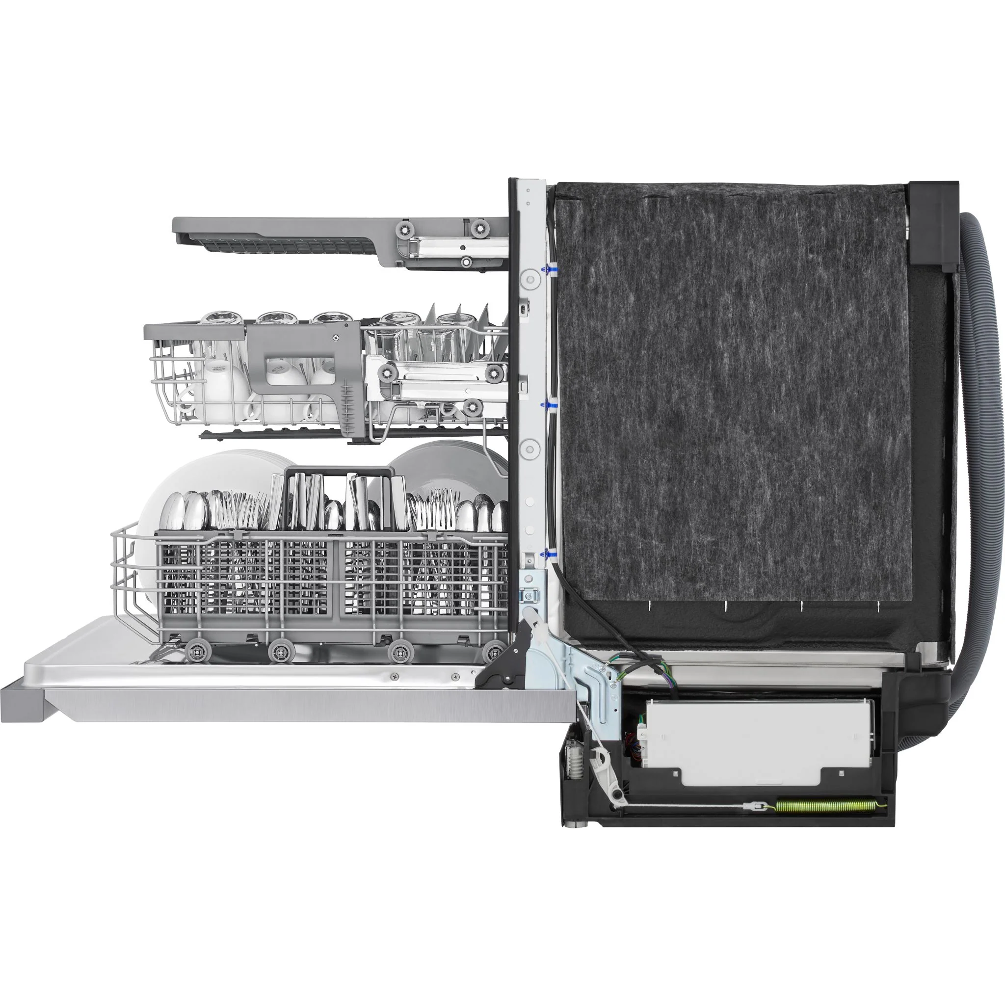 LG Smart Top Control Dishwasher with QuadWash Pro and 1-hour Wash & Dry - Smudge Resistant Stainless Steel (LDPH5554S) - Image 6
