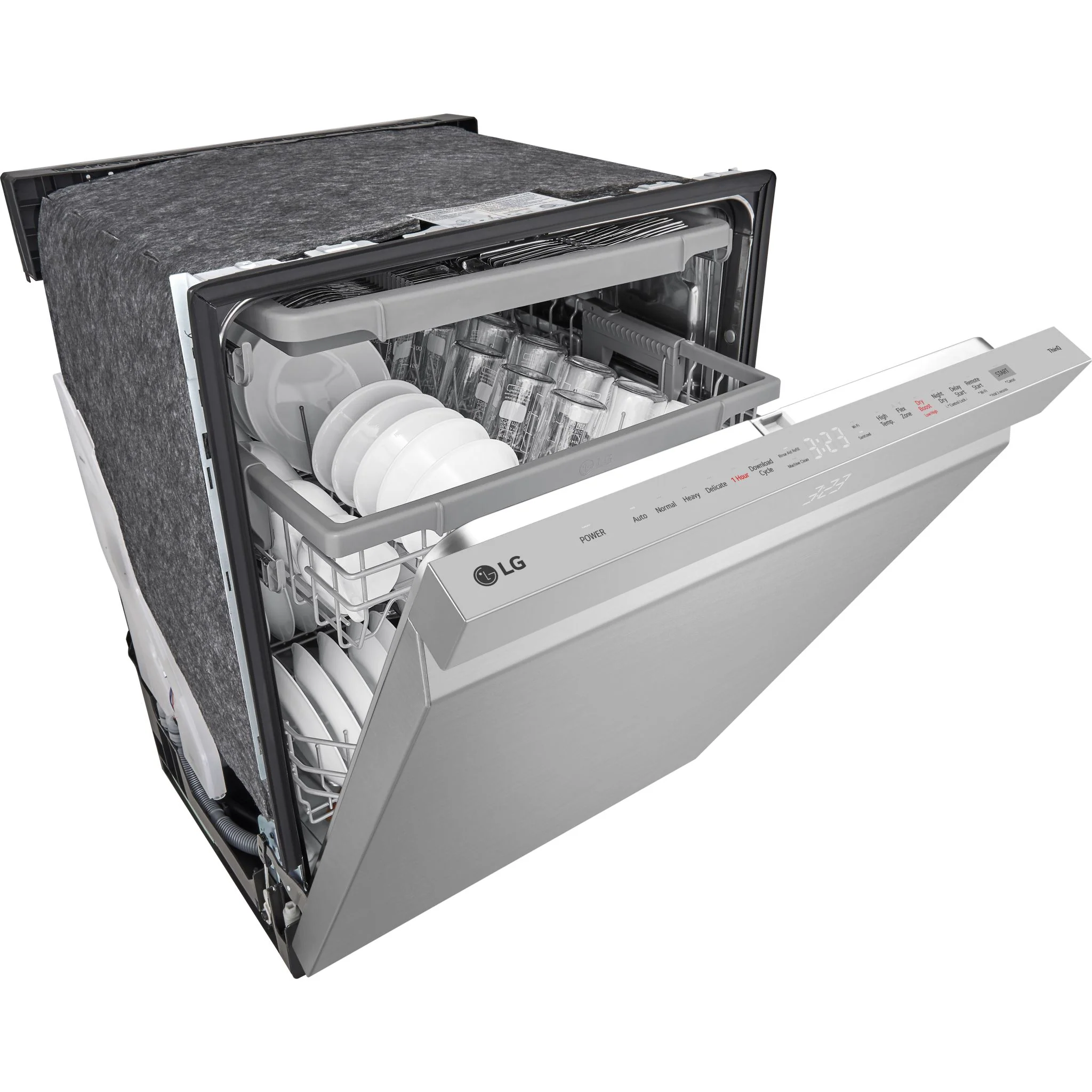 LG Smart Top Control Dishwasher with QuadWash Pro and 1-hour Wash & Dry - Smudge Resistant Stainless Steel (LDPH5554S) - Image 7
