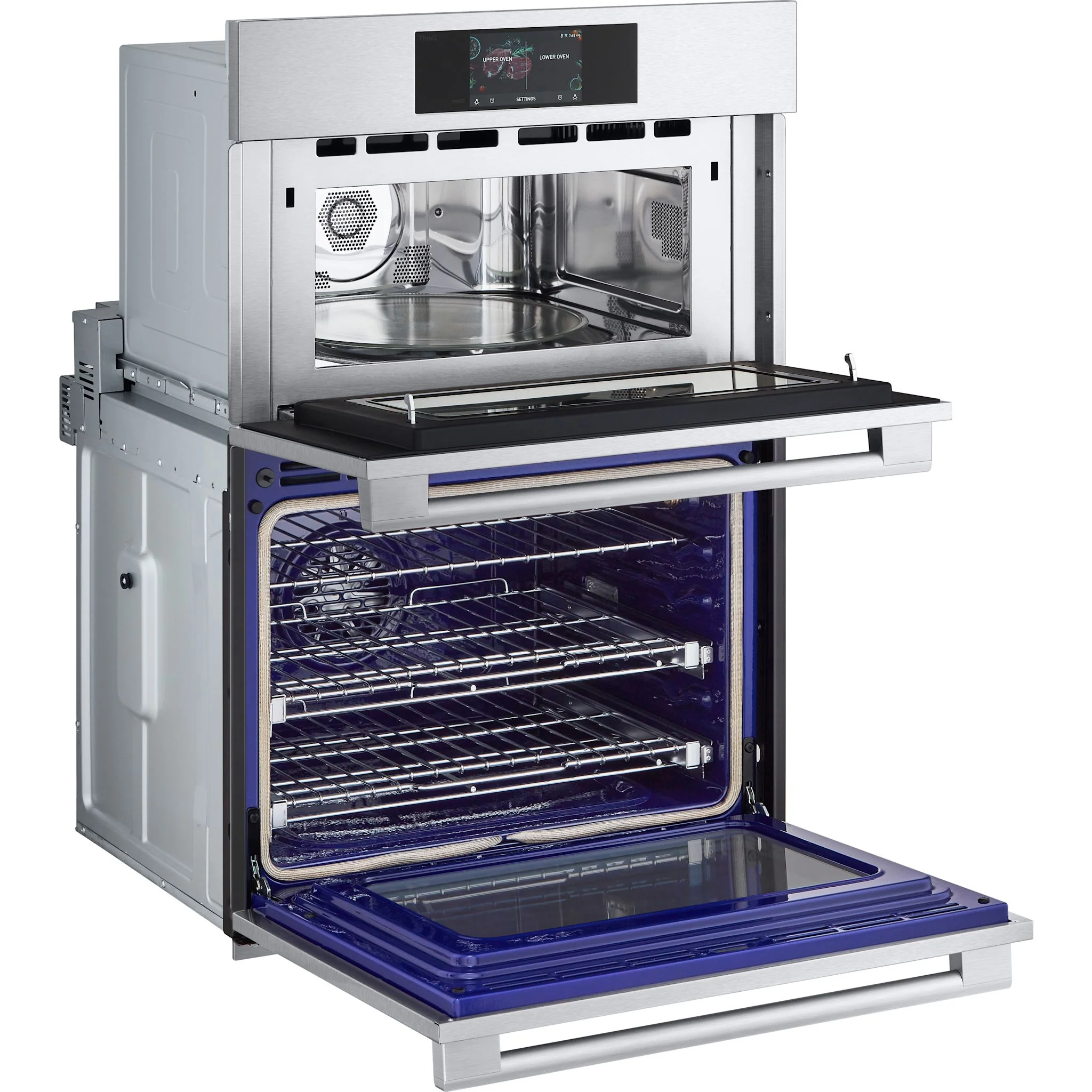 LG Studio 1.7/4.7 cu. ft. Combination Double Wall Oven with Air Fry - Stainless (WCES6428F) - Image 17