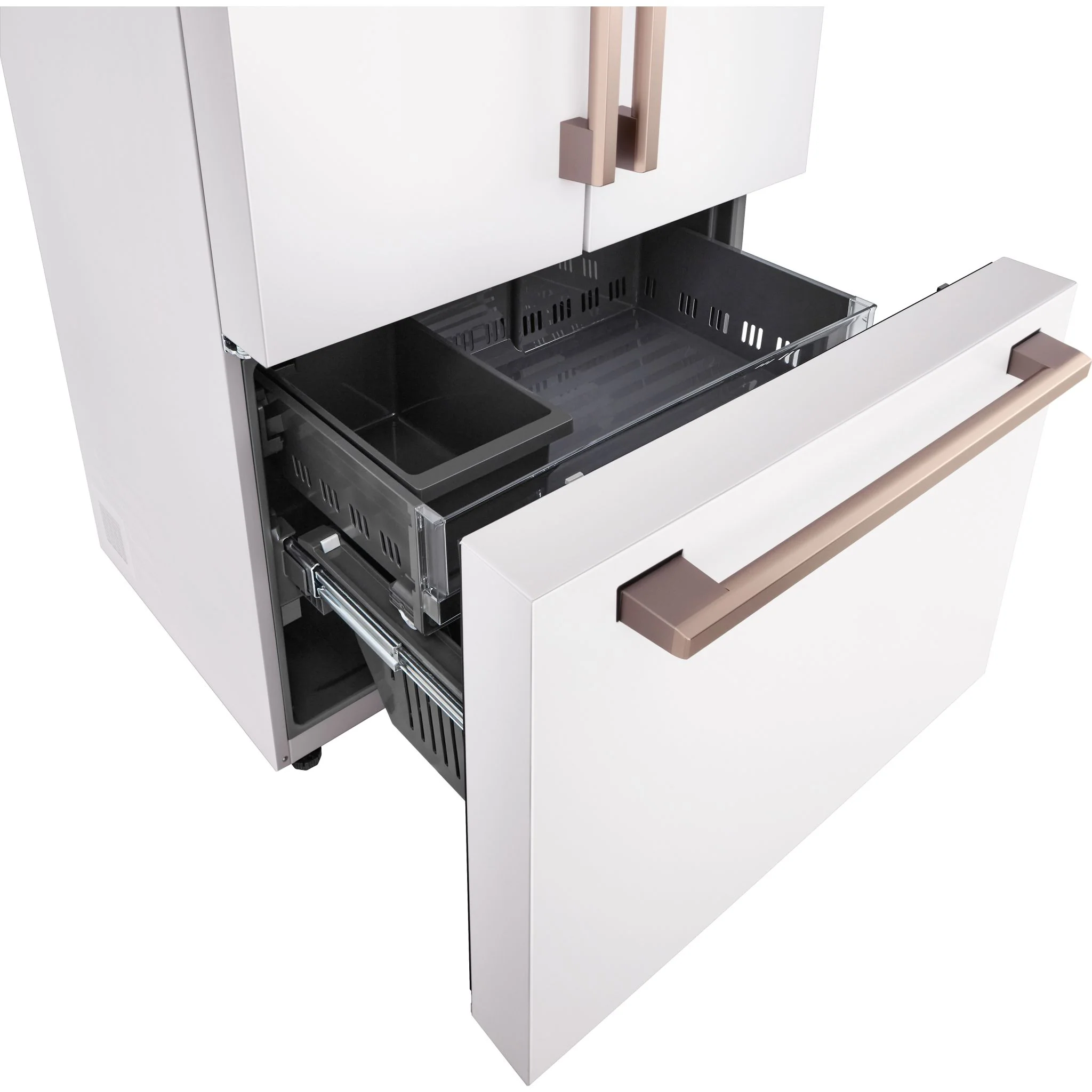 LG Studio 27 cu. ft. French 3-Door Counter-Depth MAX™ Refrigerator with Internal Water Dispenser - Essence White (SRFB27W3) - Image 12
