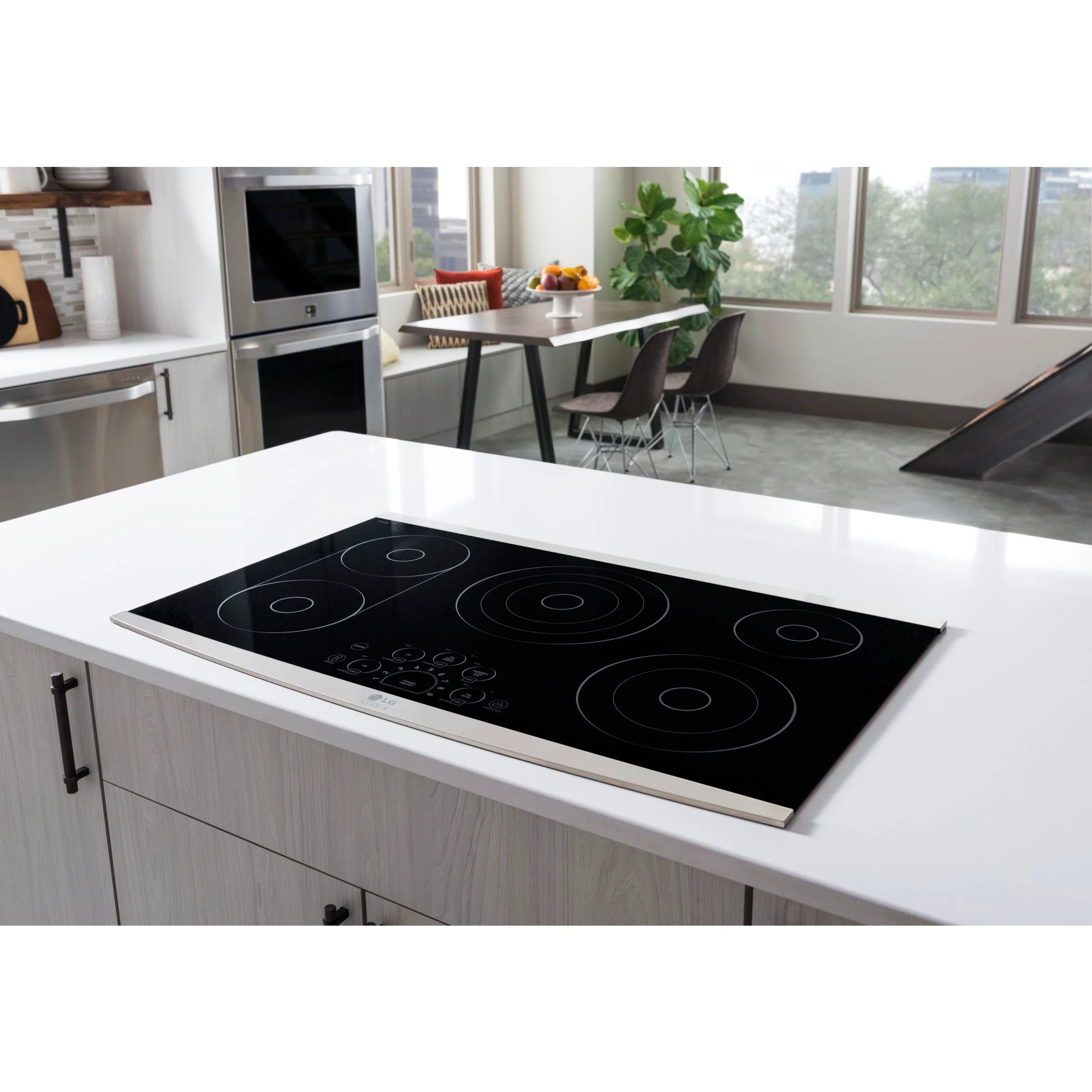 LG Studio 30” Electric Cooktop - Stainless (LSCE305ST) - Image 4