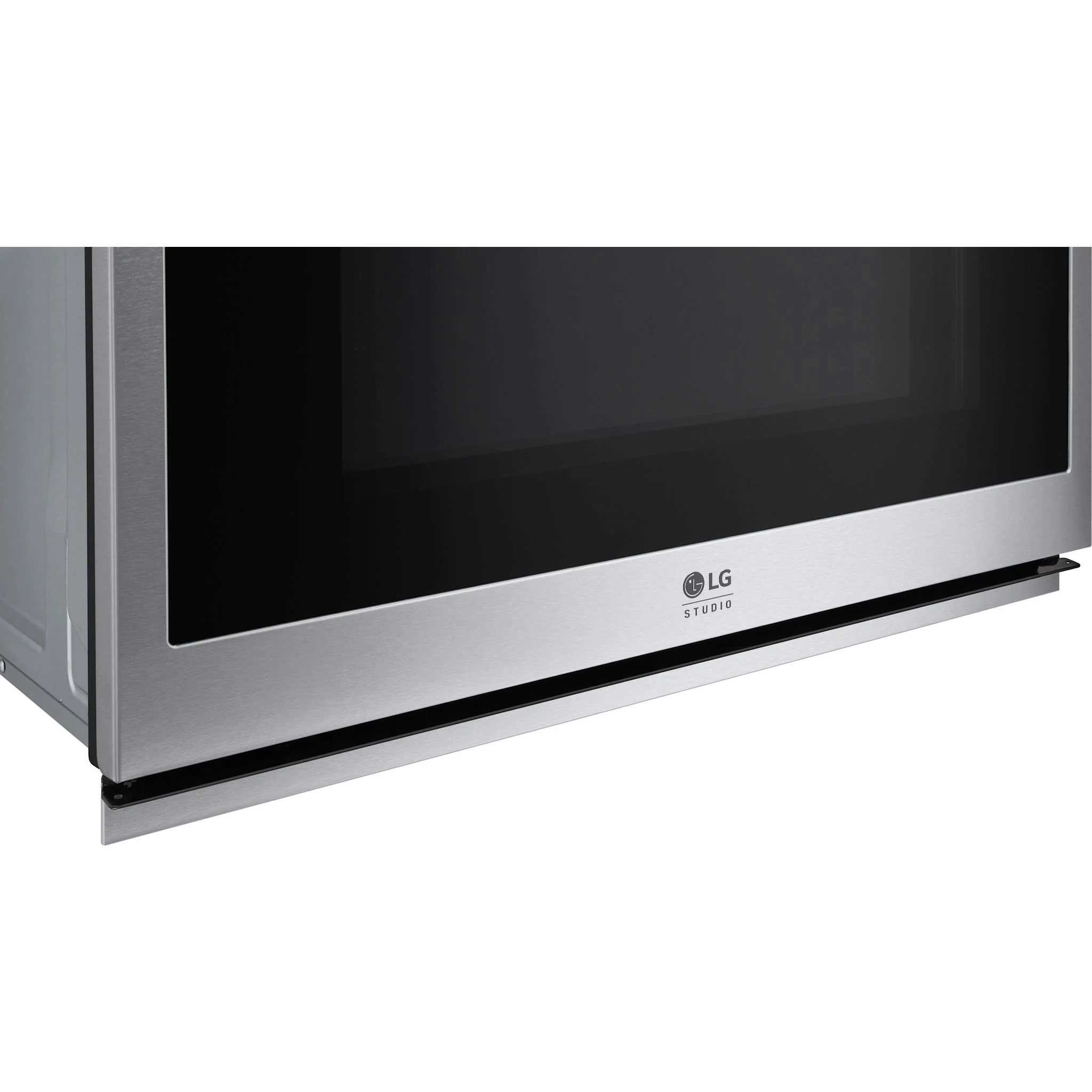 LG Studio 4.7 cu. ft. Smart InstaView® Electric Single Built-In Wall Oven with Air Fry & Steam Sous Vide - Stainless (WSES4728F) - Image 4