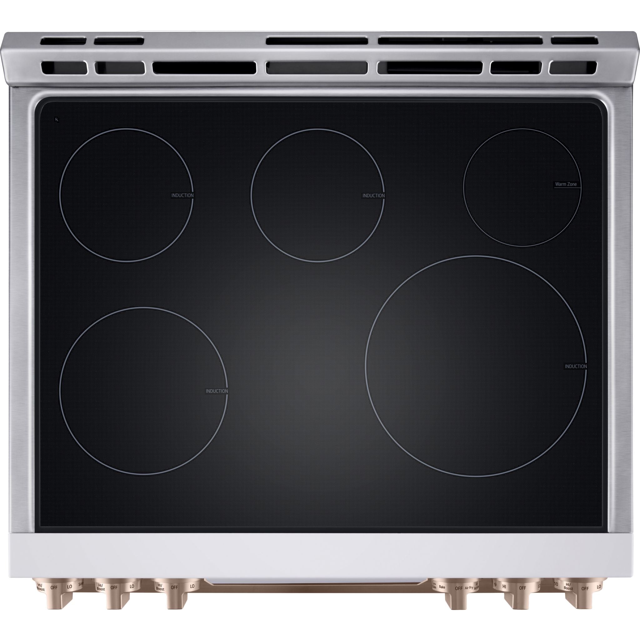 LG Studio 6.3 cu. ft. Induction Slide-in Range - Stainless Steel - Essence White (LSIS6338NE) - Image 14