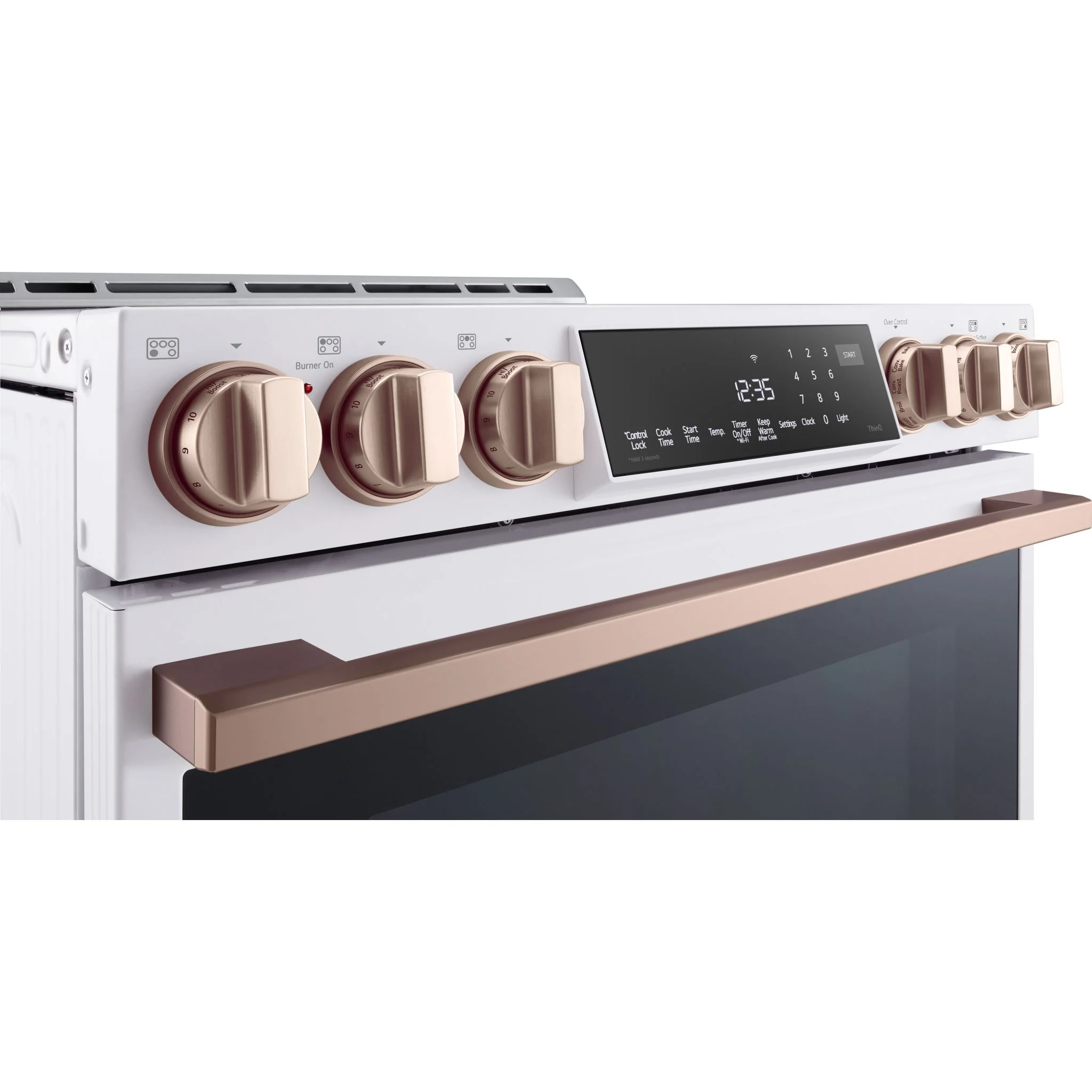 LG Studio 6.3 cu. ft. Induction Slide-in Range - Stainless Steel - Essence White (LSIS6338NE) - Image 16