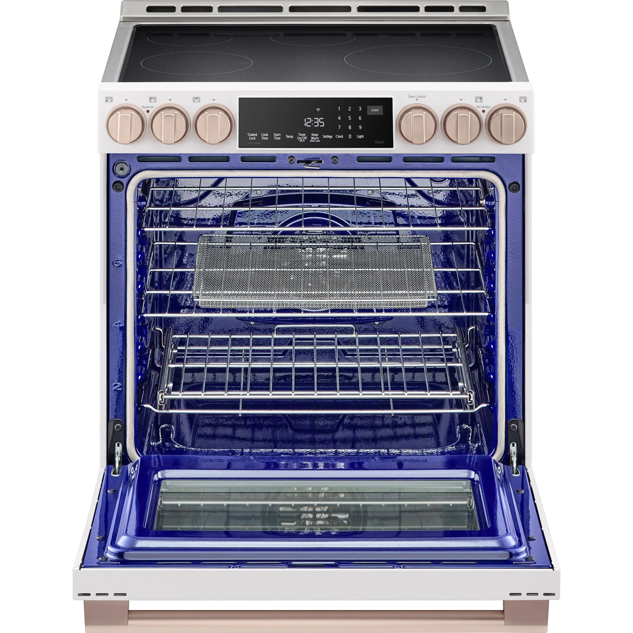 LG Studio 6.3 cu. ft. Induction Slide-in Range - Stainless Steel - Essence White (LSIS6338NE) - Image 6