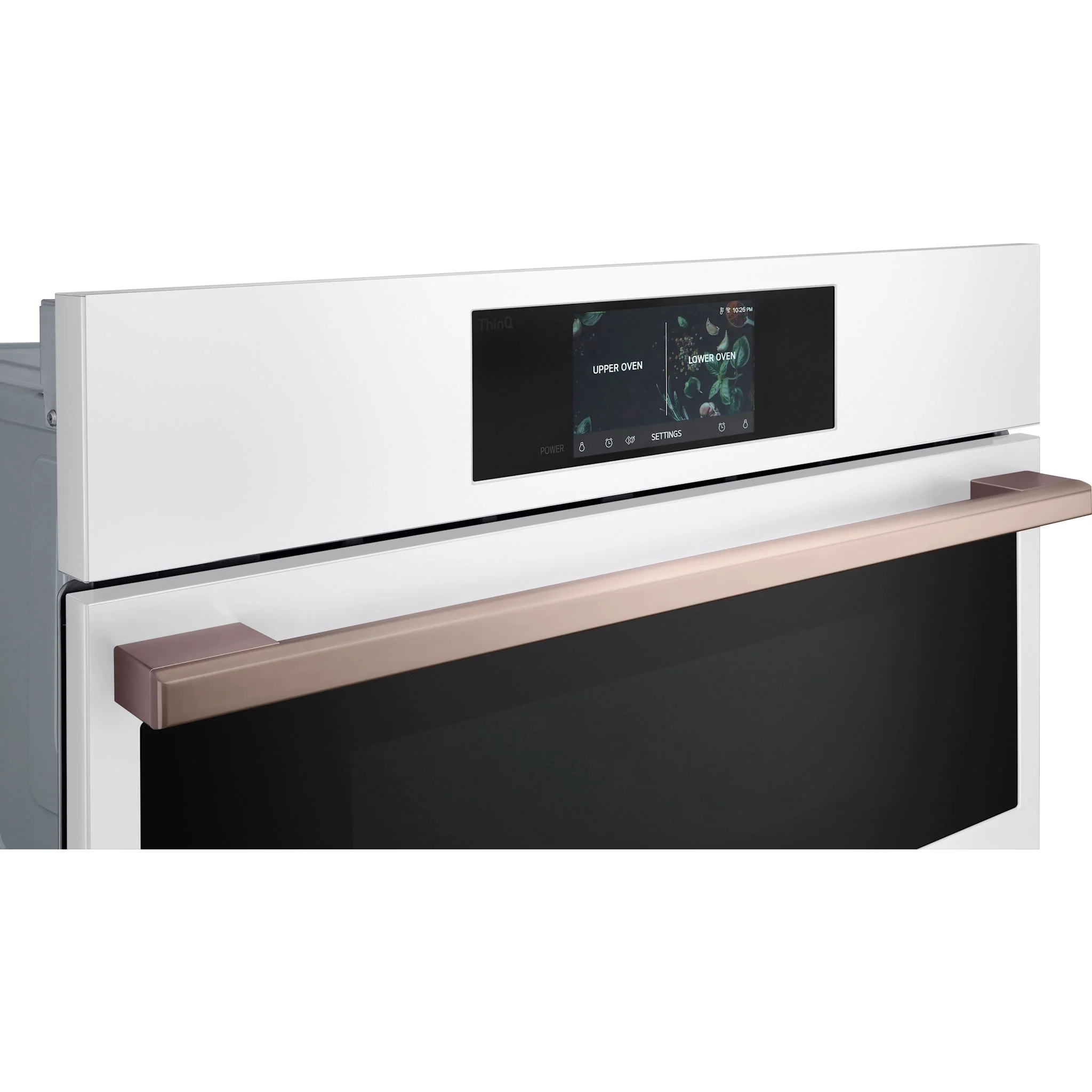 LG Studio Essence White 1.7/ 4.7 cu.ft. Combination Double Wall Oven - Essence White (WCES6428N) - Image 5