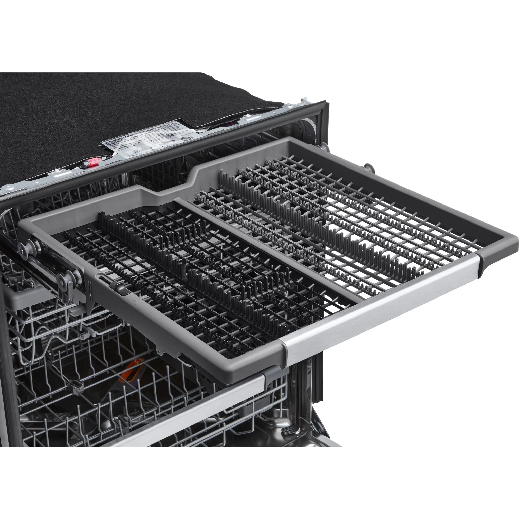 LG Studio Top Control Smart Dishwasher with 1-Hour Wash & Dry, QuadWash Pro™, TrueSteam® and Dynamic Heat Dry - Stainless (SDWB24S3) - Image 5