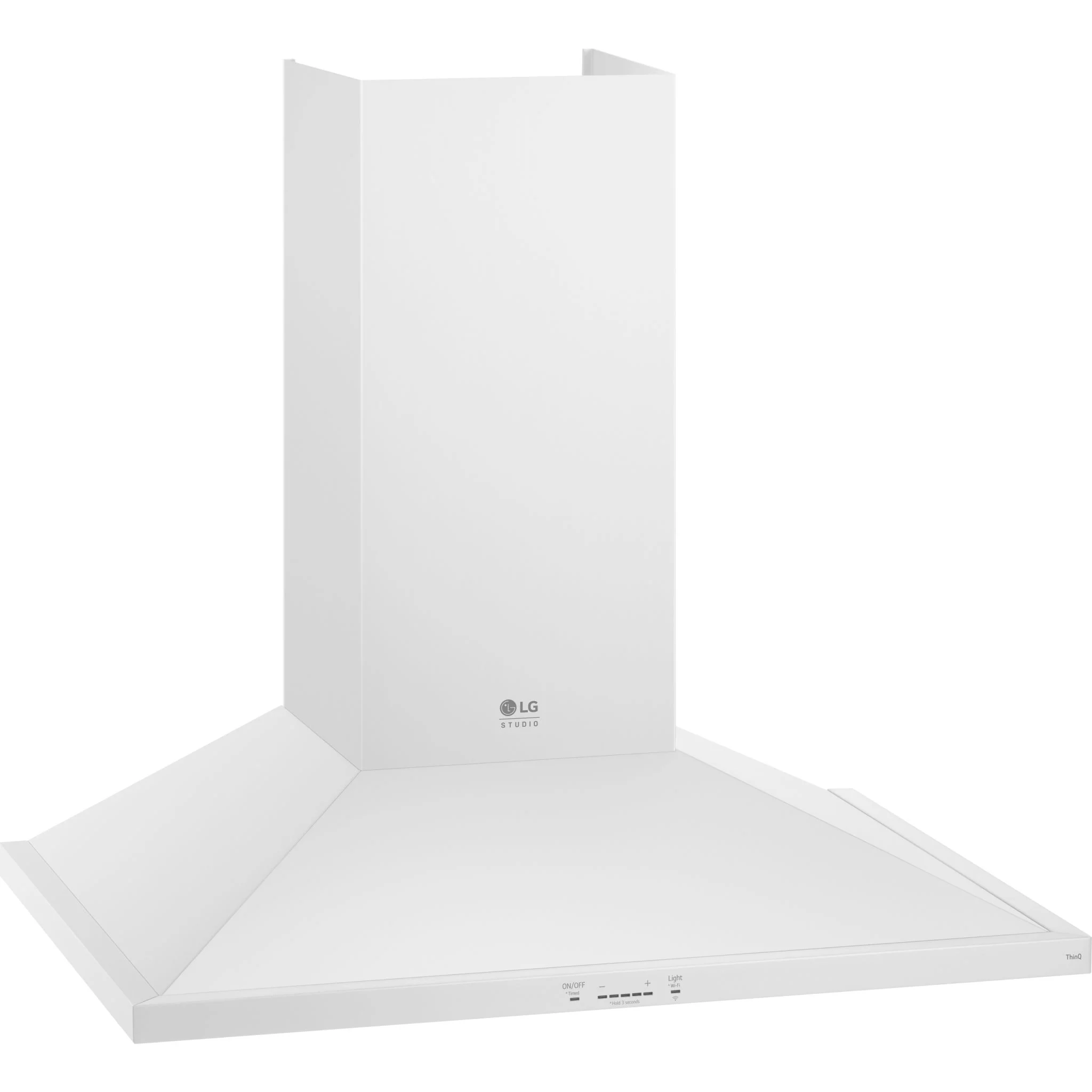 LG Studio Wall Mount Range Chimney Hood - Essence White - Essence White (LSHD3080N) - Image 2