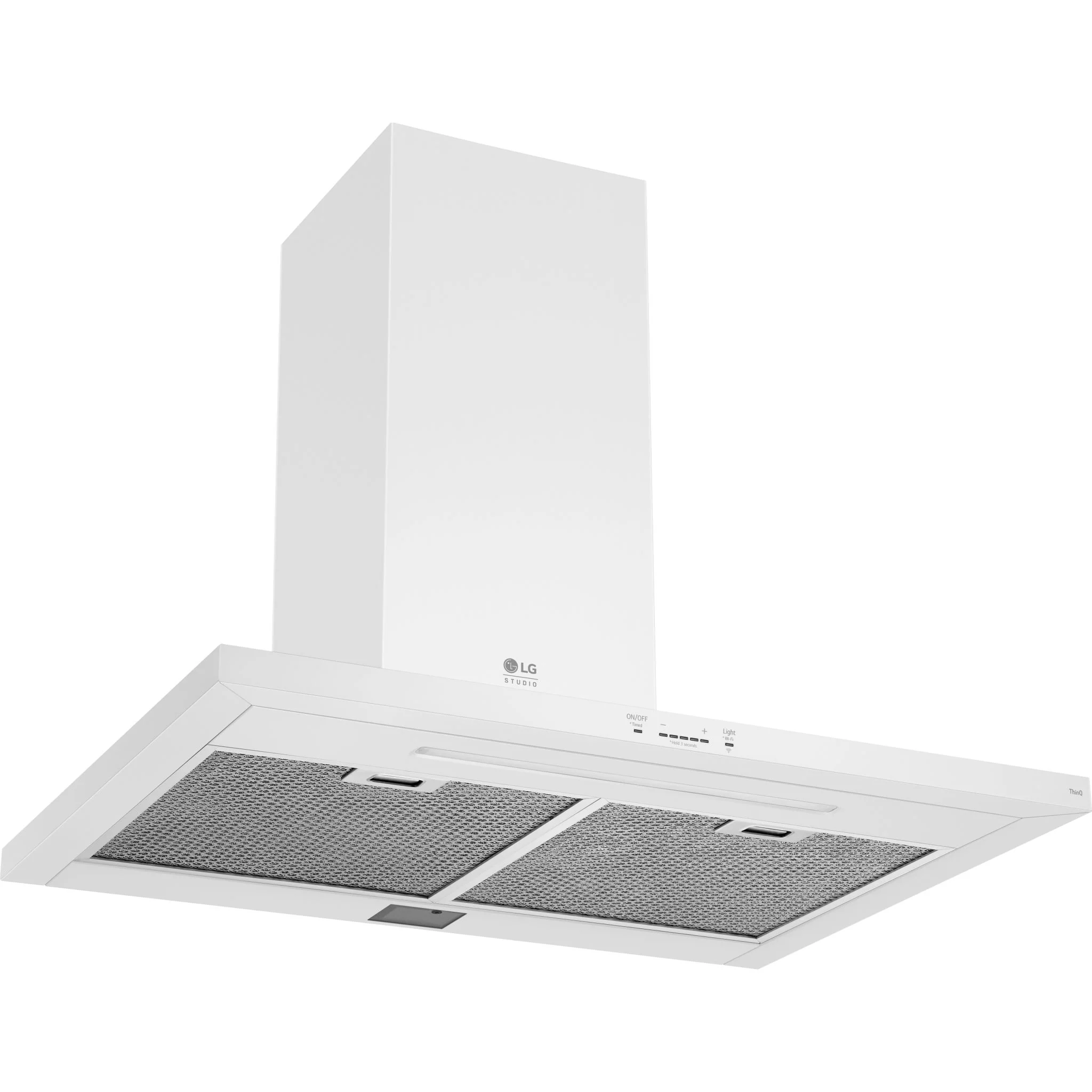 LG Studio Wall Mount Range Chimney Hood - Essence White - Essence White (LSHD3080N) - Image 5