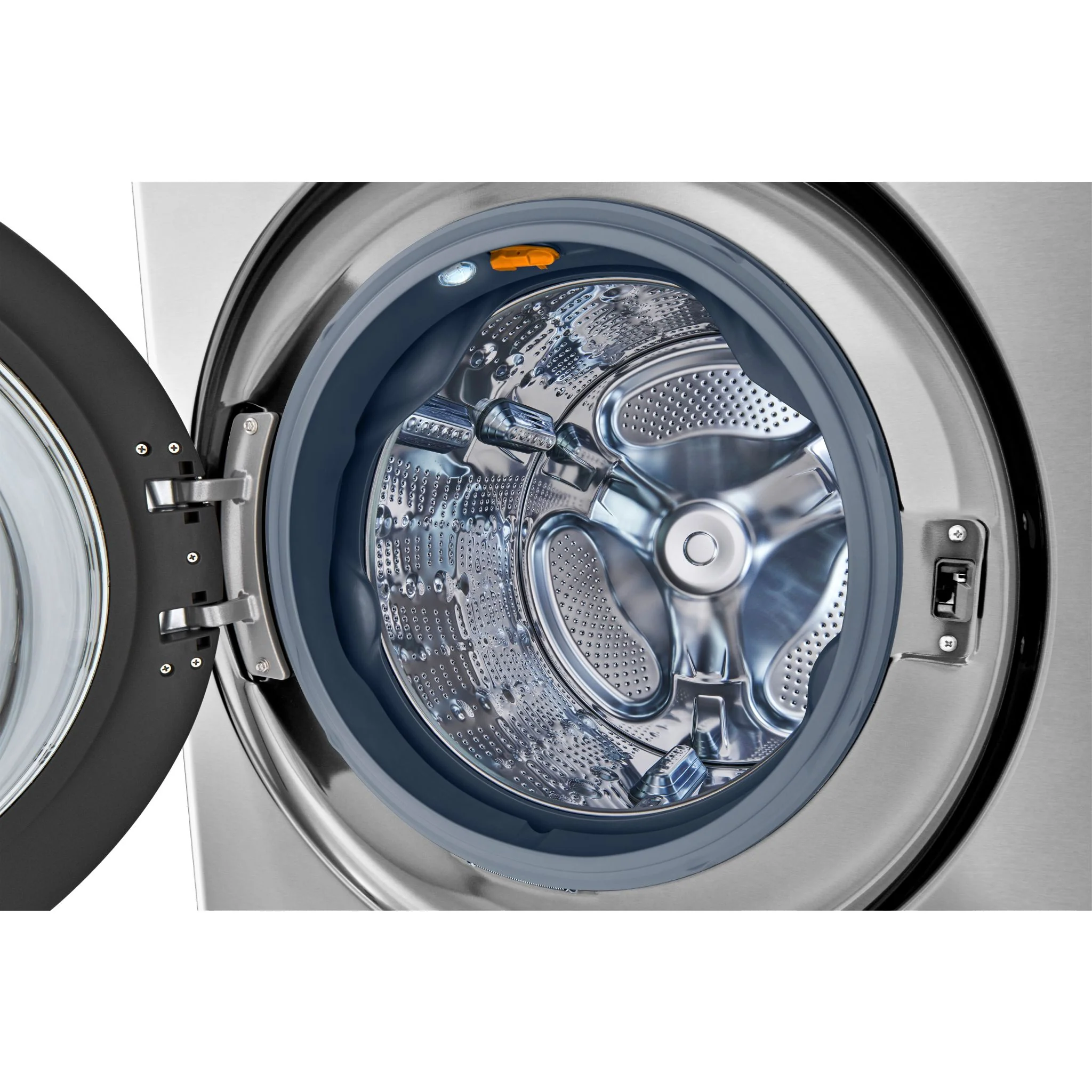 LG Studio WashTower® with AIDD 2.0 and ezDispense. 5.8 and 7.4 cu.ft. - Noble Steel (SWWE50N3) - Image 9