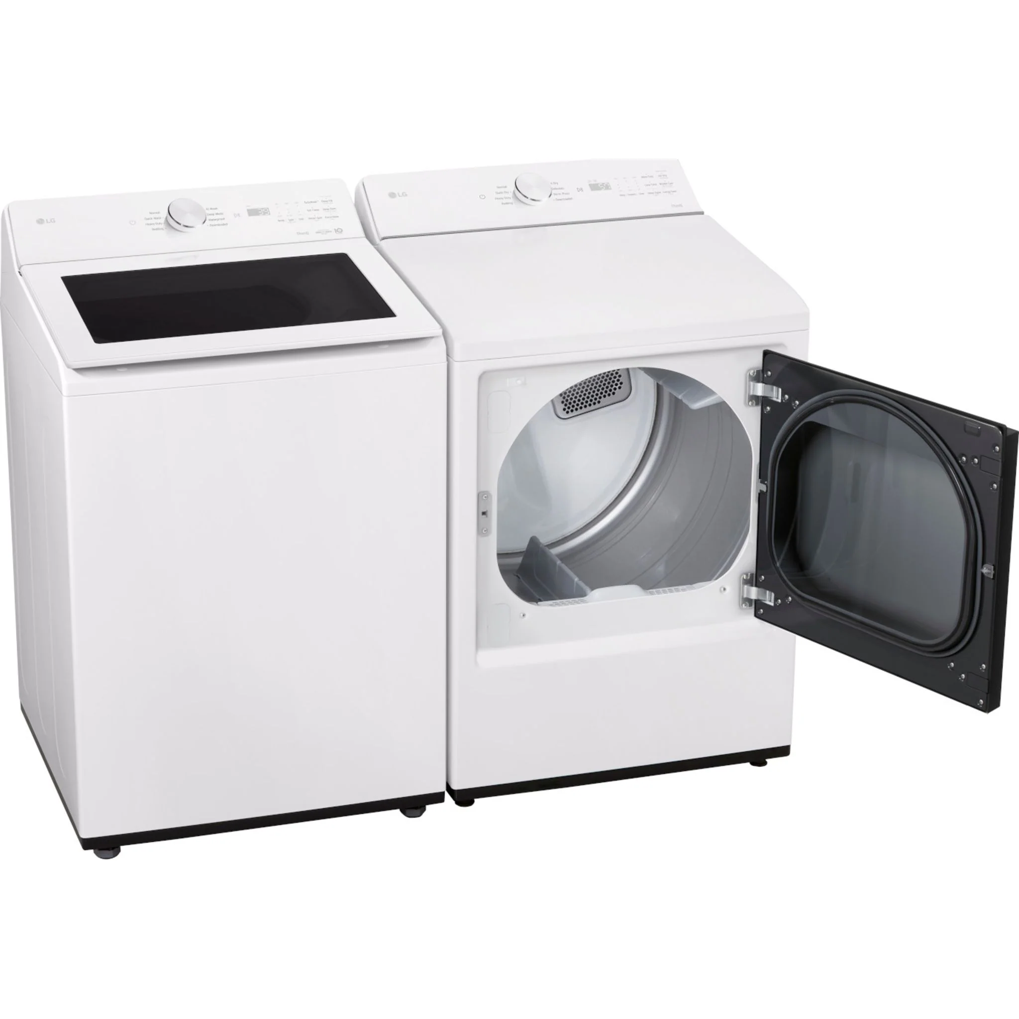 LG Top Load Pair (WT8200CW-DLE8200W) - White - Image 6