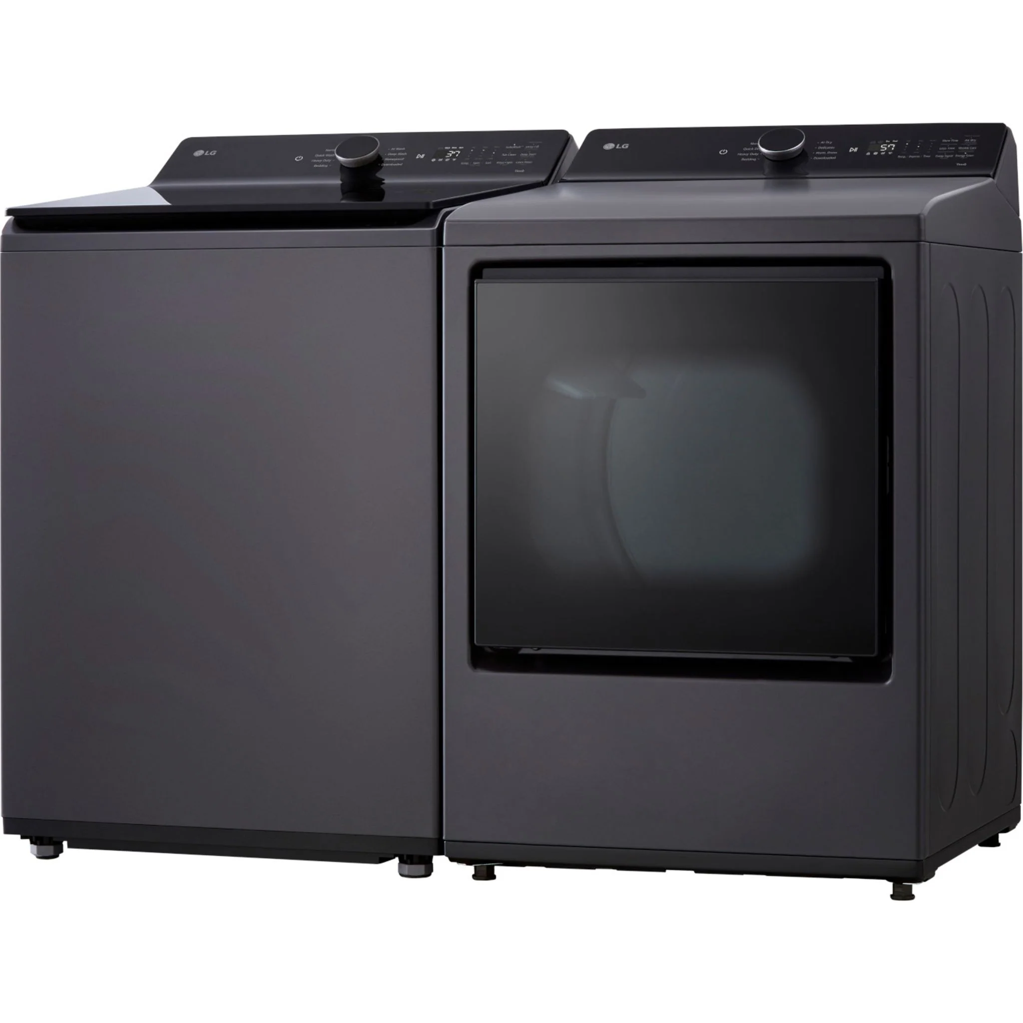 LG Top Load Pair (WT8405CB-DLE8400BE) - Black - Image 2