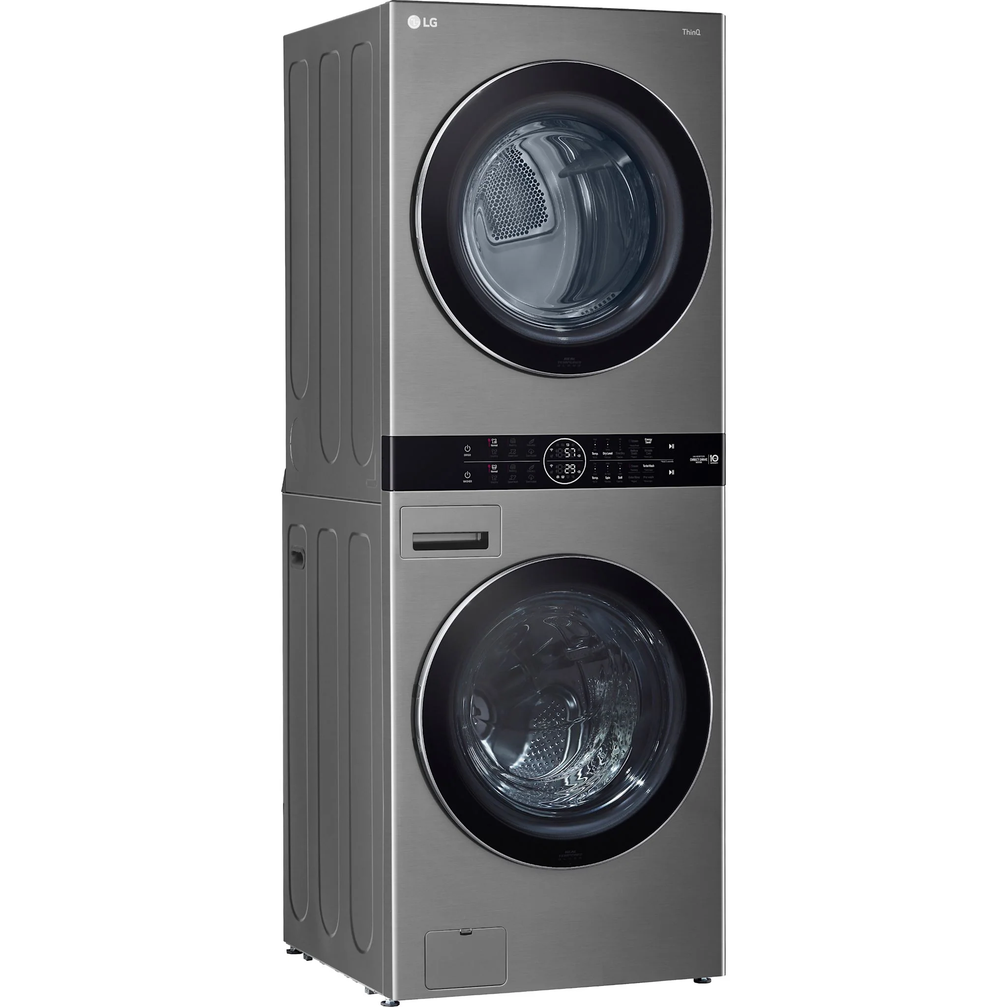 LG WashTower® with Centre Control™ 5.2 cu. ft. Washer and 7.4 cu. ft. Electric Dryer -  Silver (WKEX200HVA.ASSEECI) - Image 14