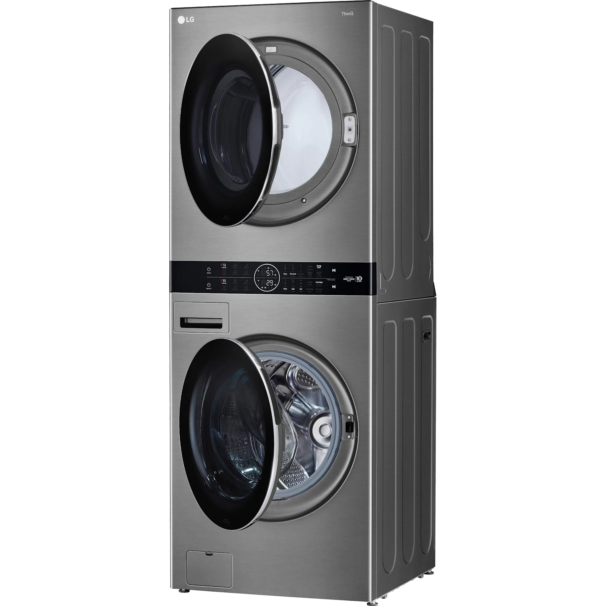 LG WashTower® with Centre Control™ 5.2 cu. ft. Washer and 7.4 cu. ft. Electric Dryer -  Silver (WKEX200HVA.ASSEECI) - Image 15