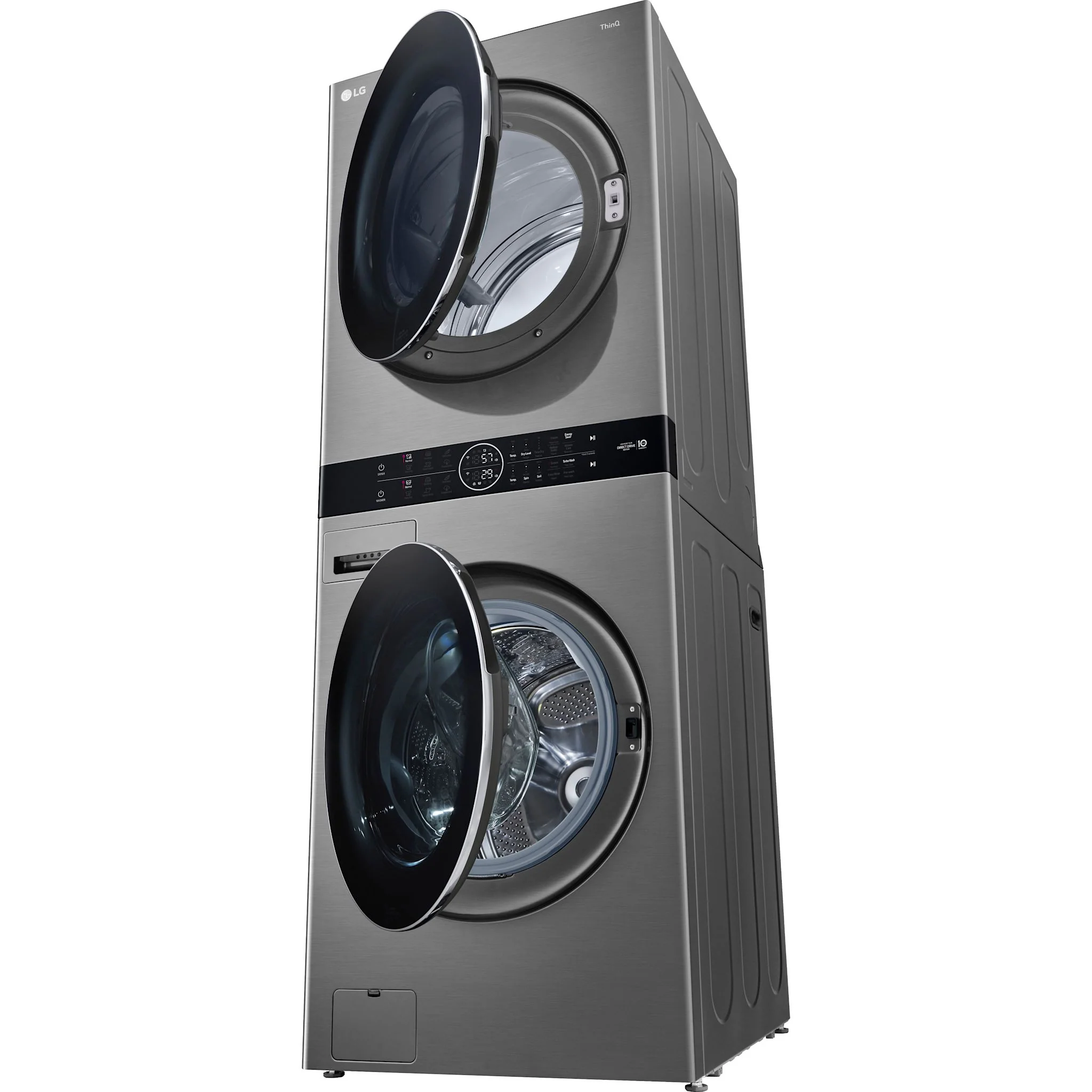 LG WashTower® with Centre Control™ 5.2 cu. ft. Washer and 7.4 cu. ft. Electric Dryer -  Silver (WKEX200HVA.ASSEECI) - Image 20