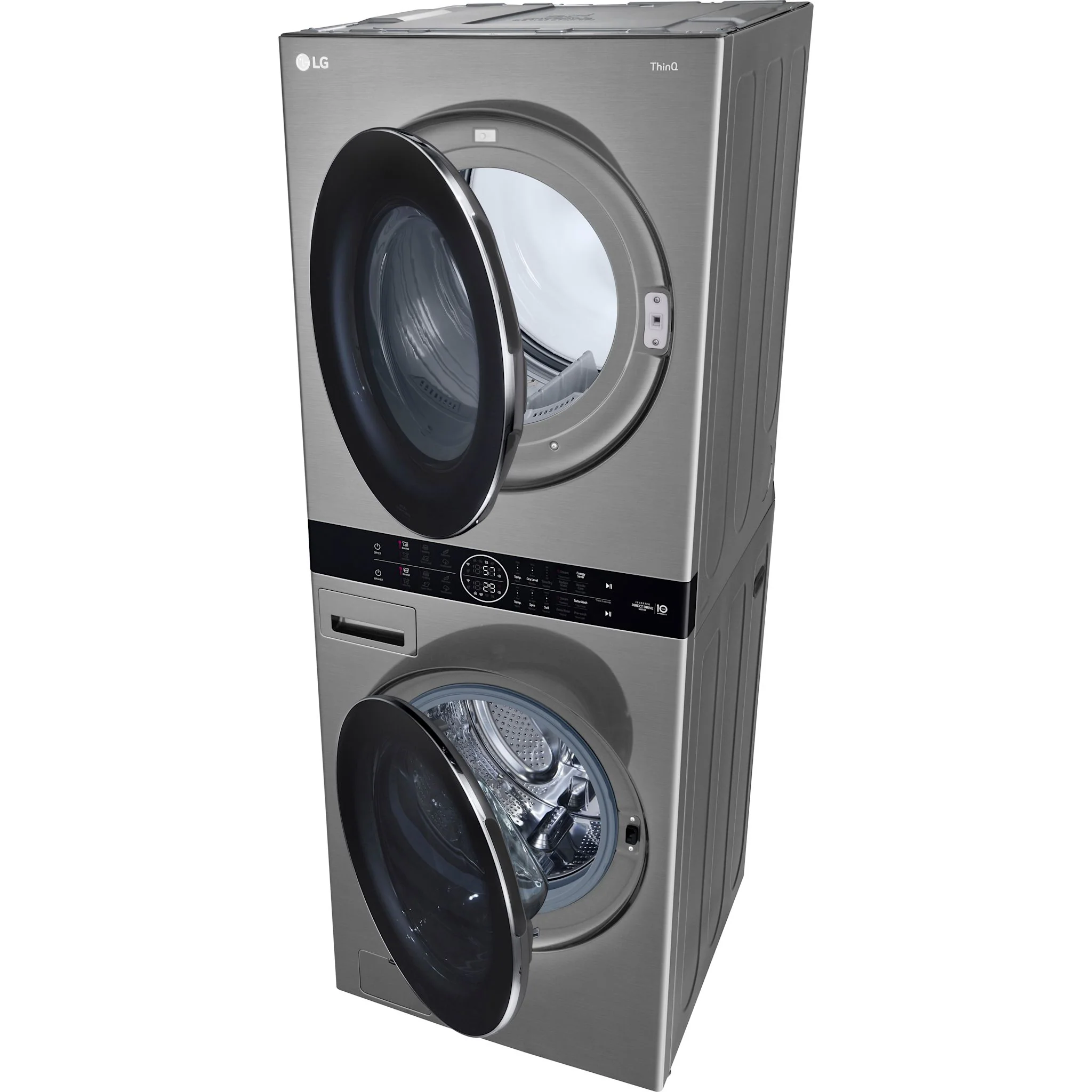 LG WashTower® with Centre Control™ 5.2 cu. ft. Washer and 7.4 cu. ft. Electric Dryer -  Silver (WKEX200HVA.ASSEECI) - Image 24