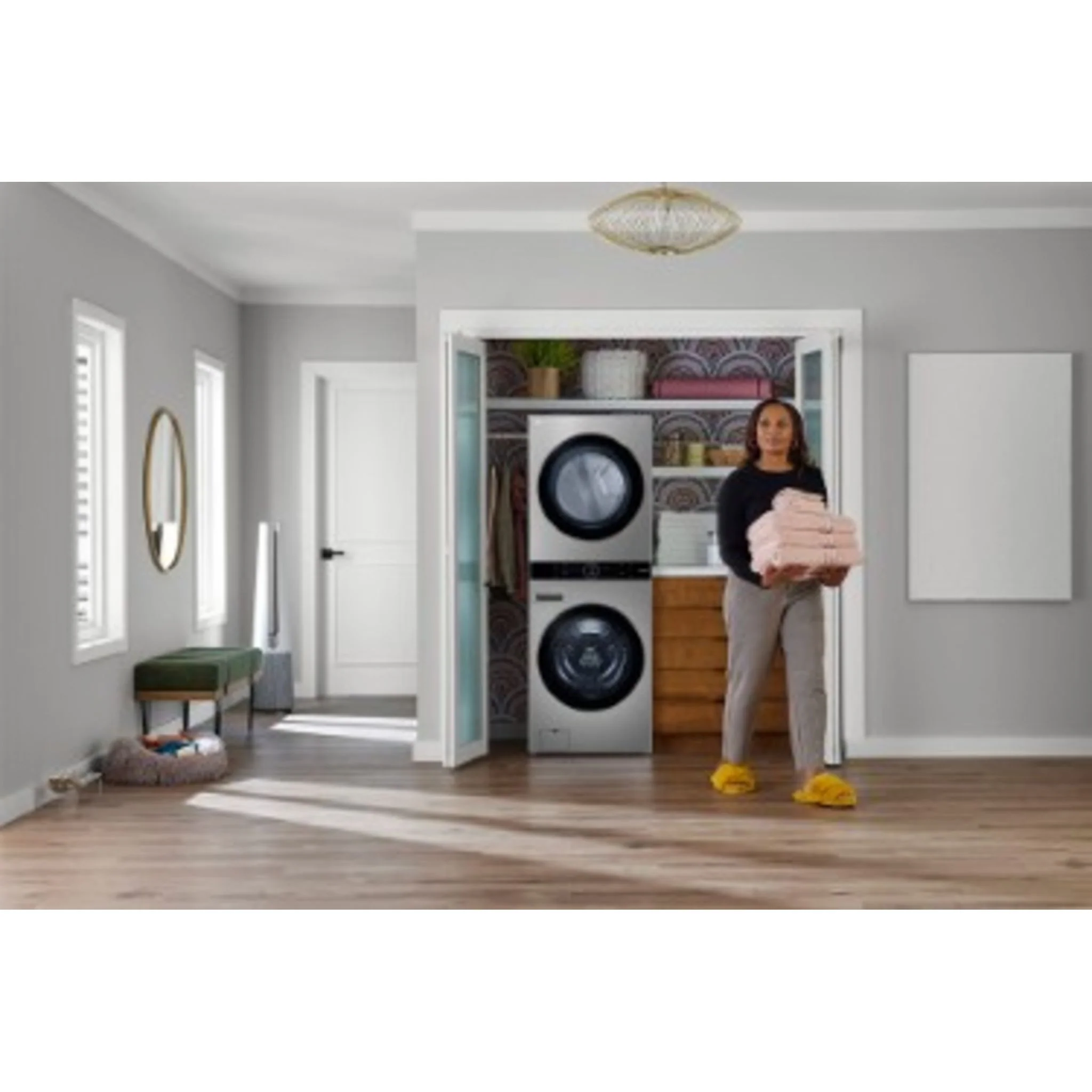 LG WashTower® with Centre Control™ 5.2 cu. ft. Washer and 7.4 cu. ft. Electric Dryer -  Silver (WKEX200HVA.ASSEECI) - Image 26