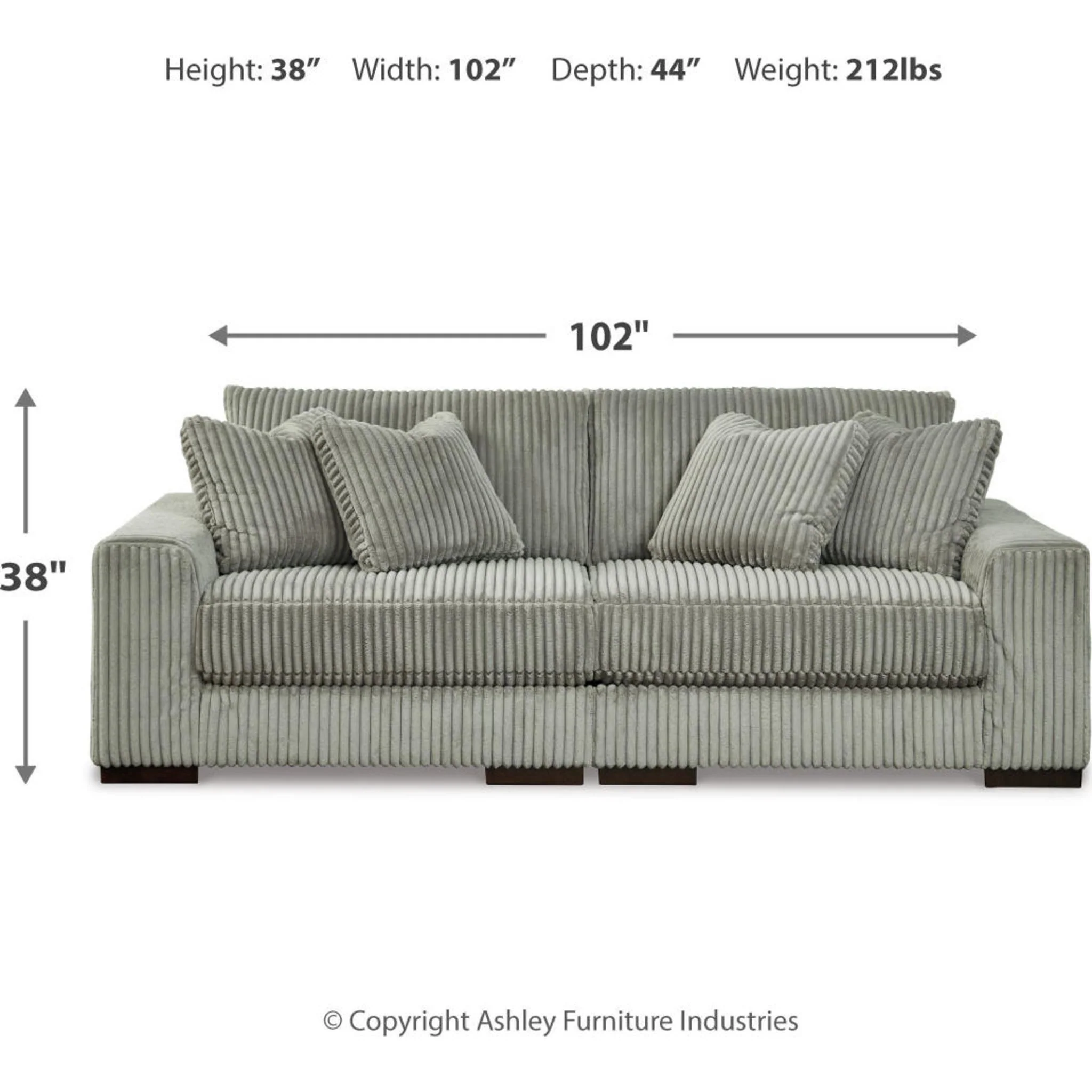 Lindyn 2 Piece Sectional - Image 4