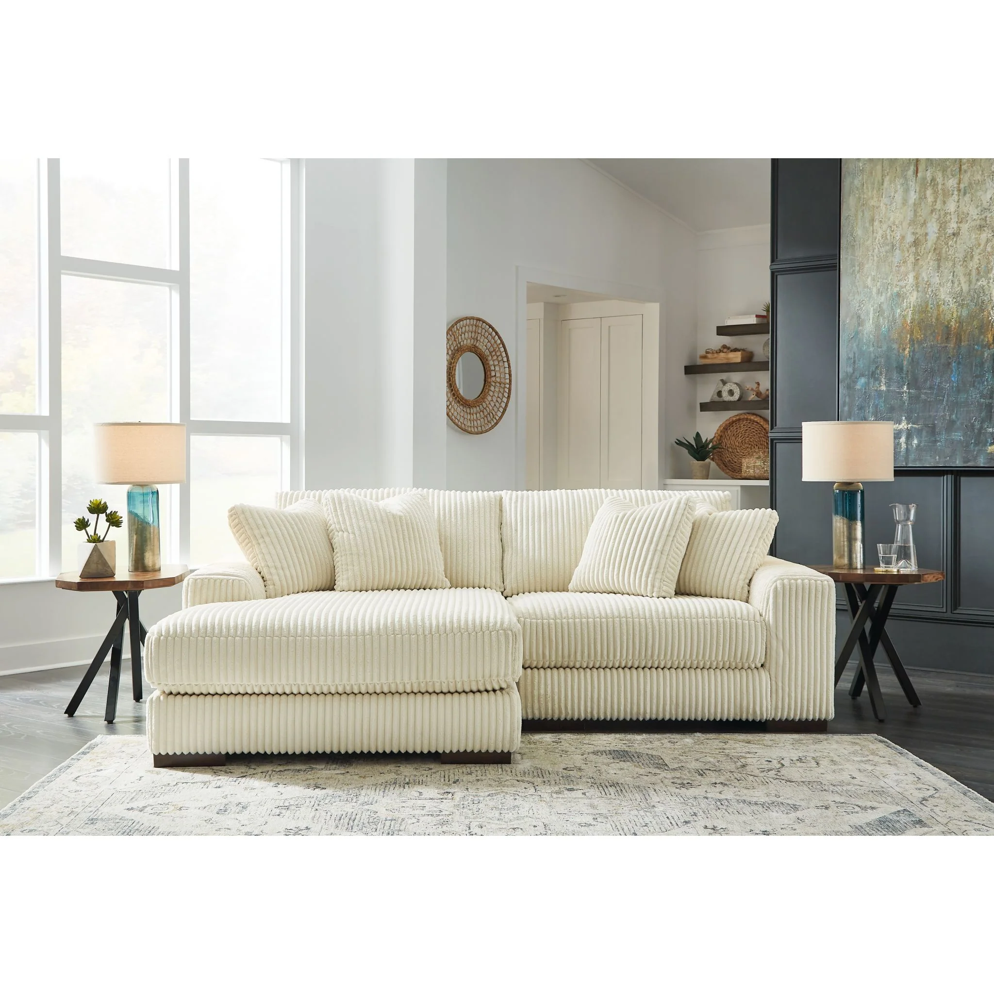 Lindyn 2 Piece Sectional with Chaise - Image 12