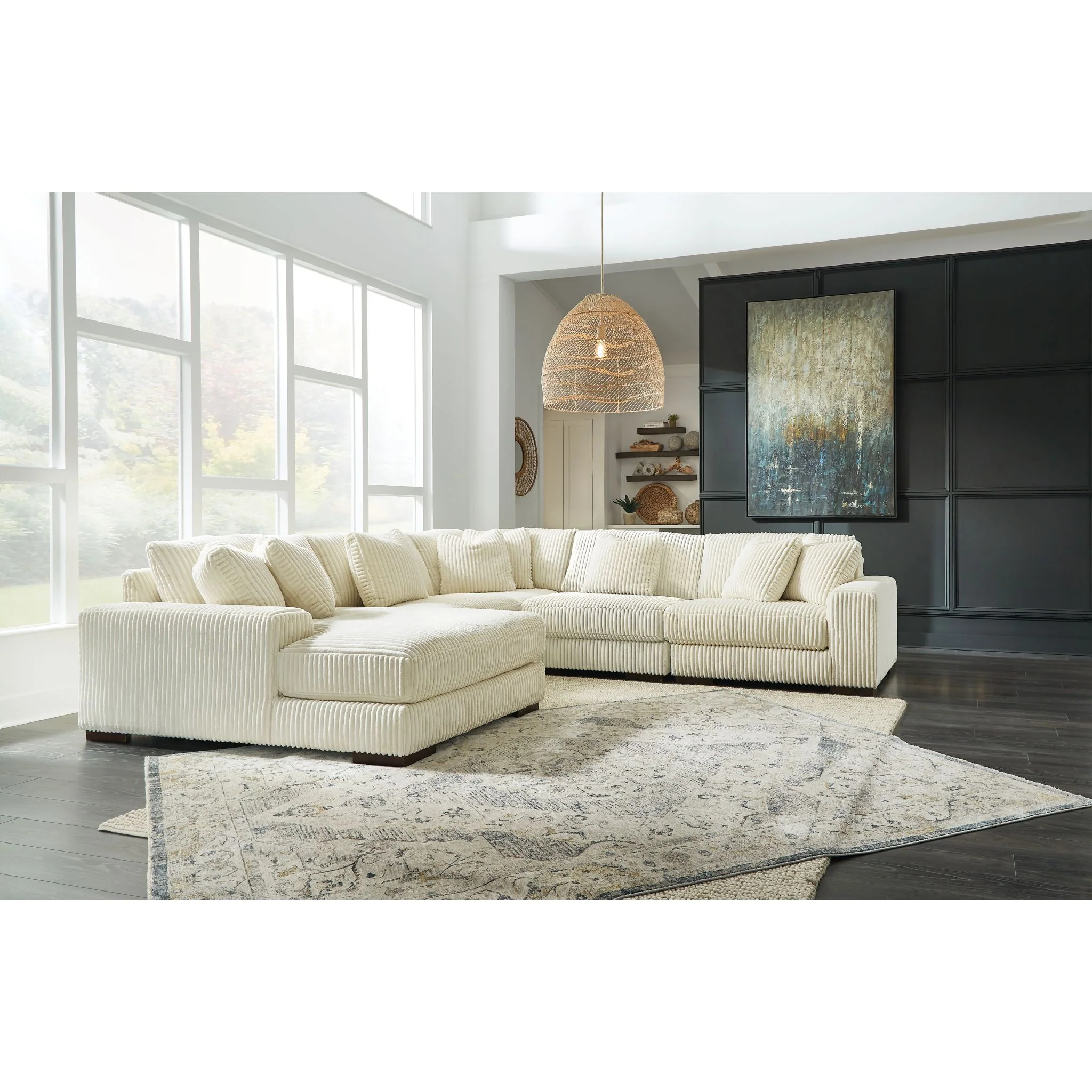 Lindyn 5 Piece Sectional with Chaise - Image 14