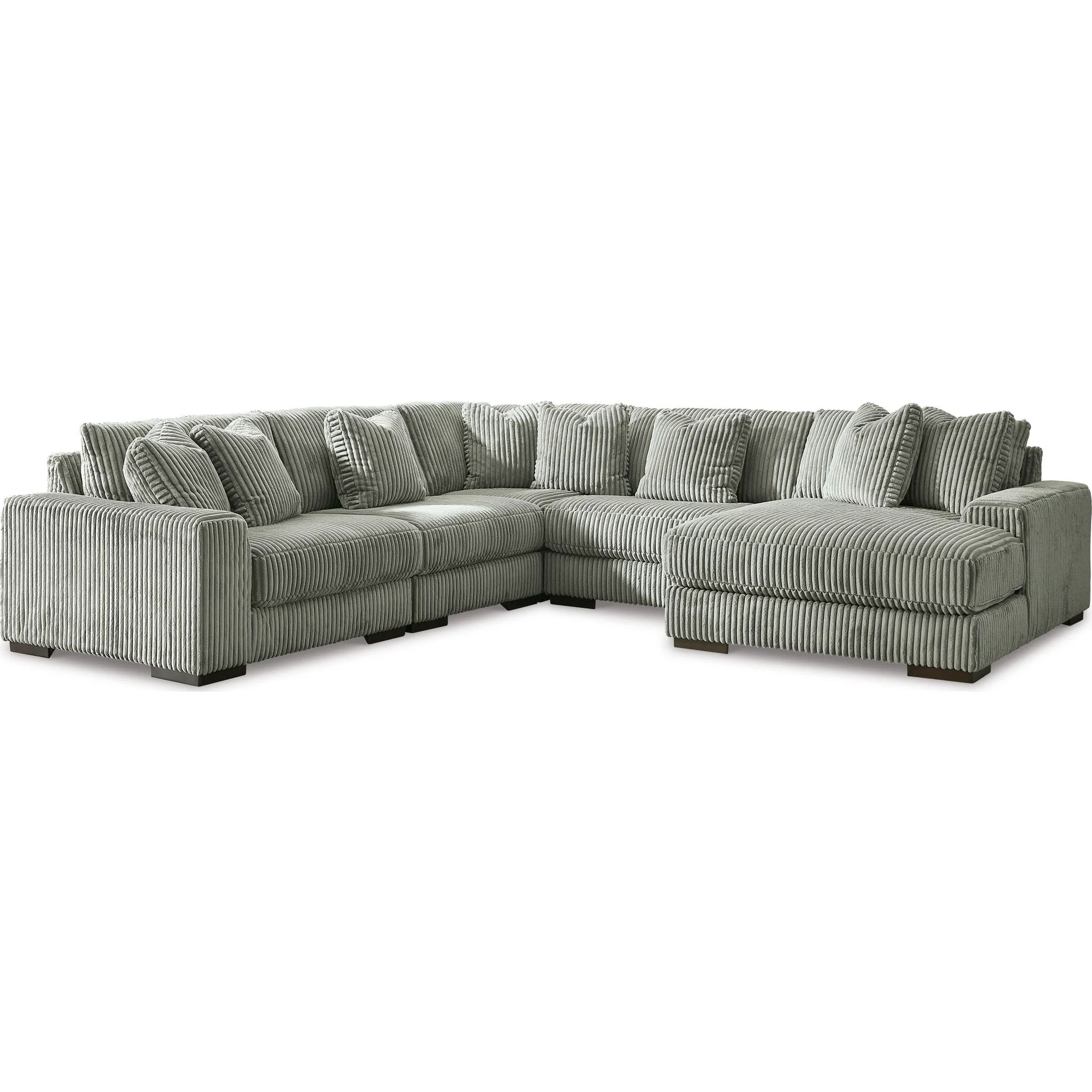 Lindyn 5 Piece Sectional with Chaise - Image 43