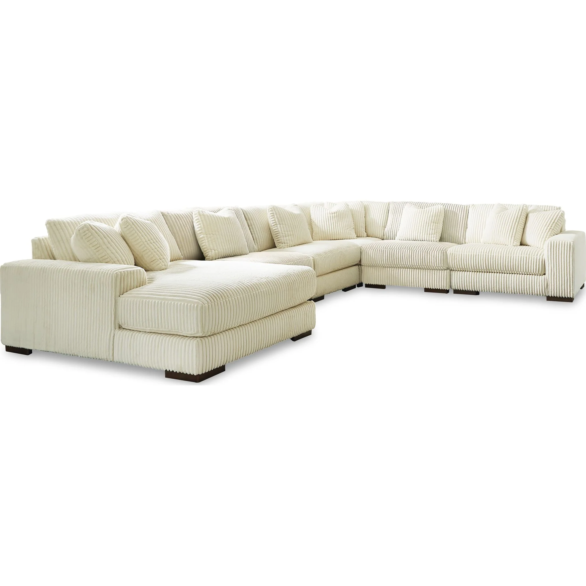 Lindyn 6 Piece Sectional with Chaise - Image 25