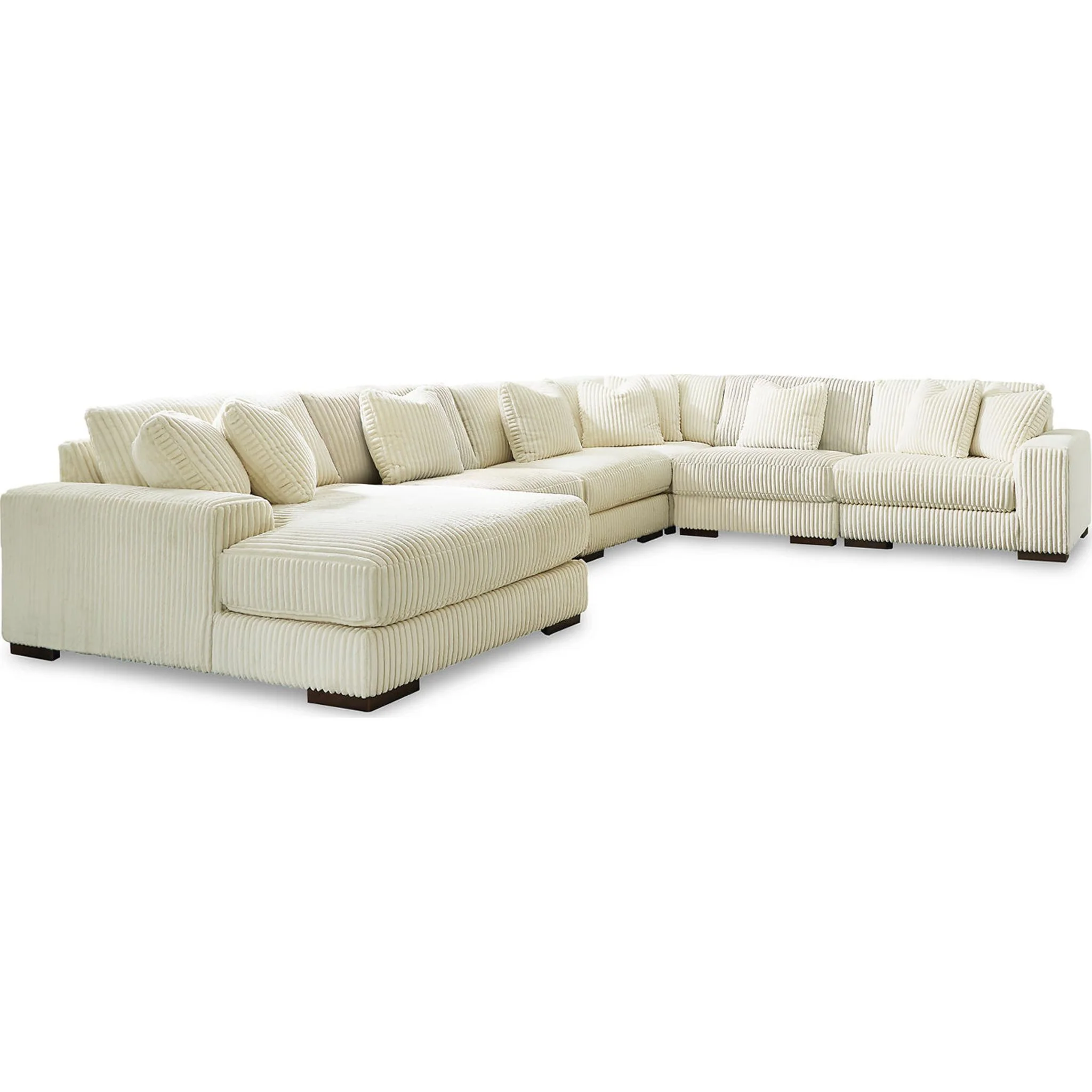 Lindyn 6 Piece Sectional with Chaise - Image 31