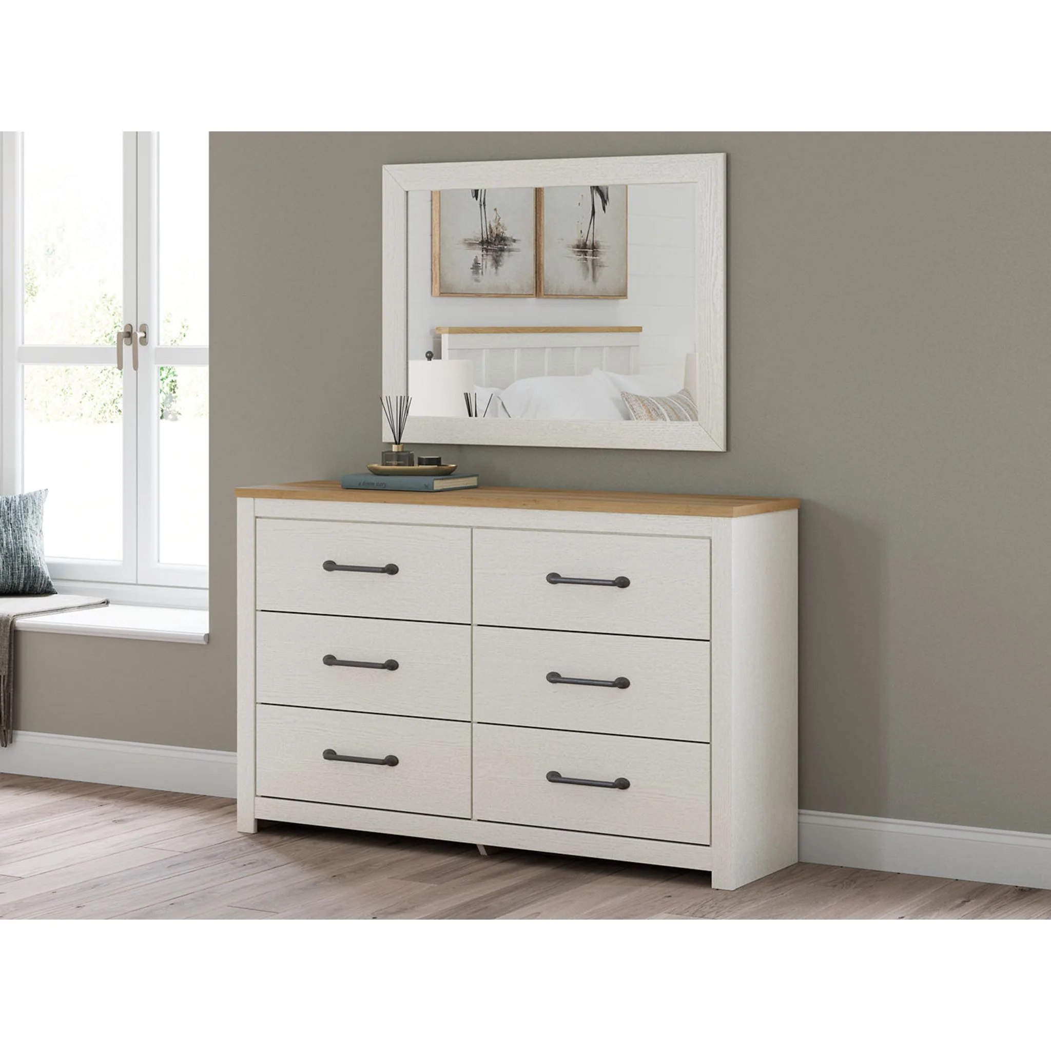 Linnocreek Dresser and Mirror - Image 10