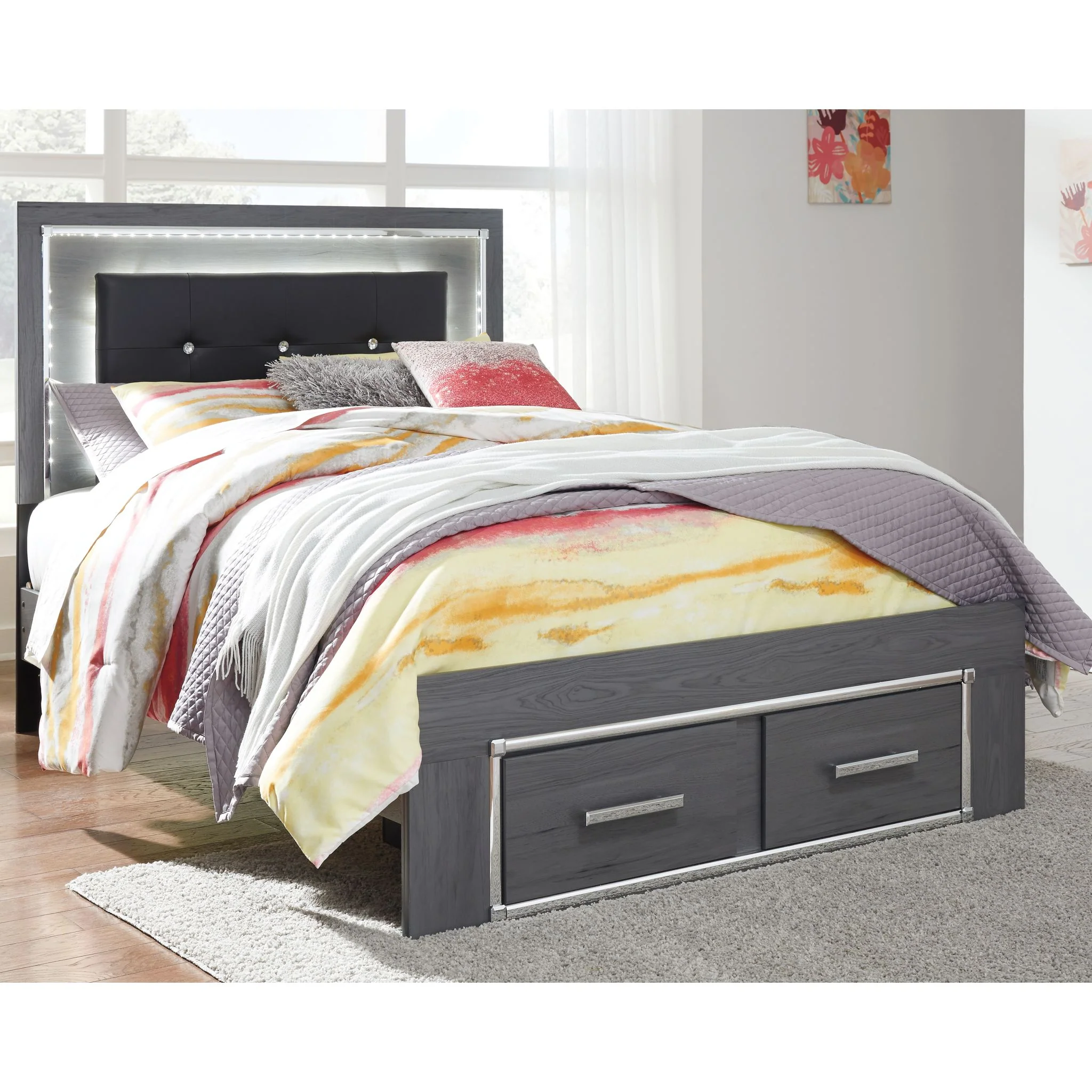 Lodanna 5 Piece Full Storage Bedroom - Image 3