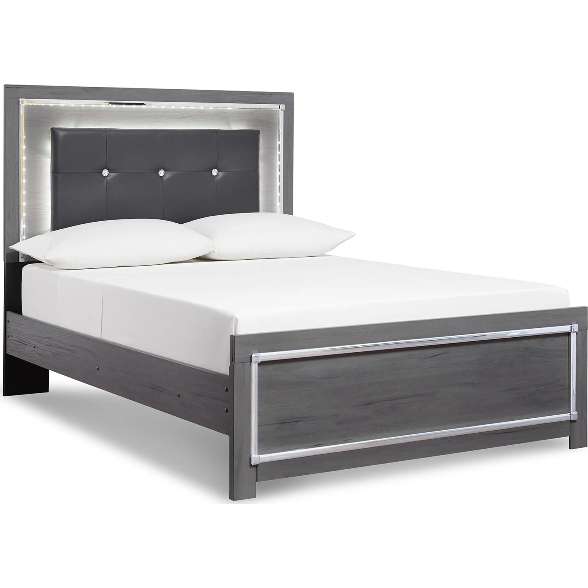 Lodanna 5 Piece Panel Bedroom - Image 9