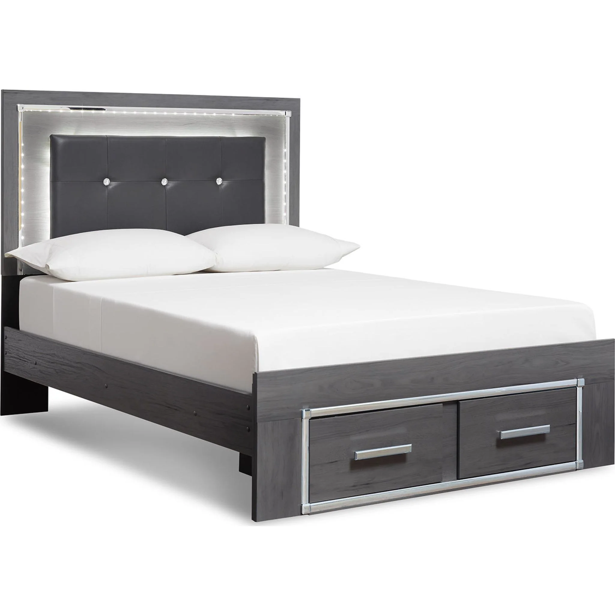 Lodanna 5 Piece Storage Panel Bedroom - Image 9