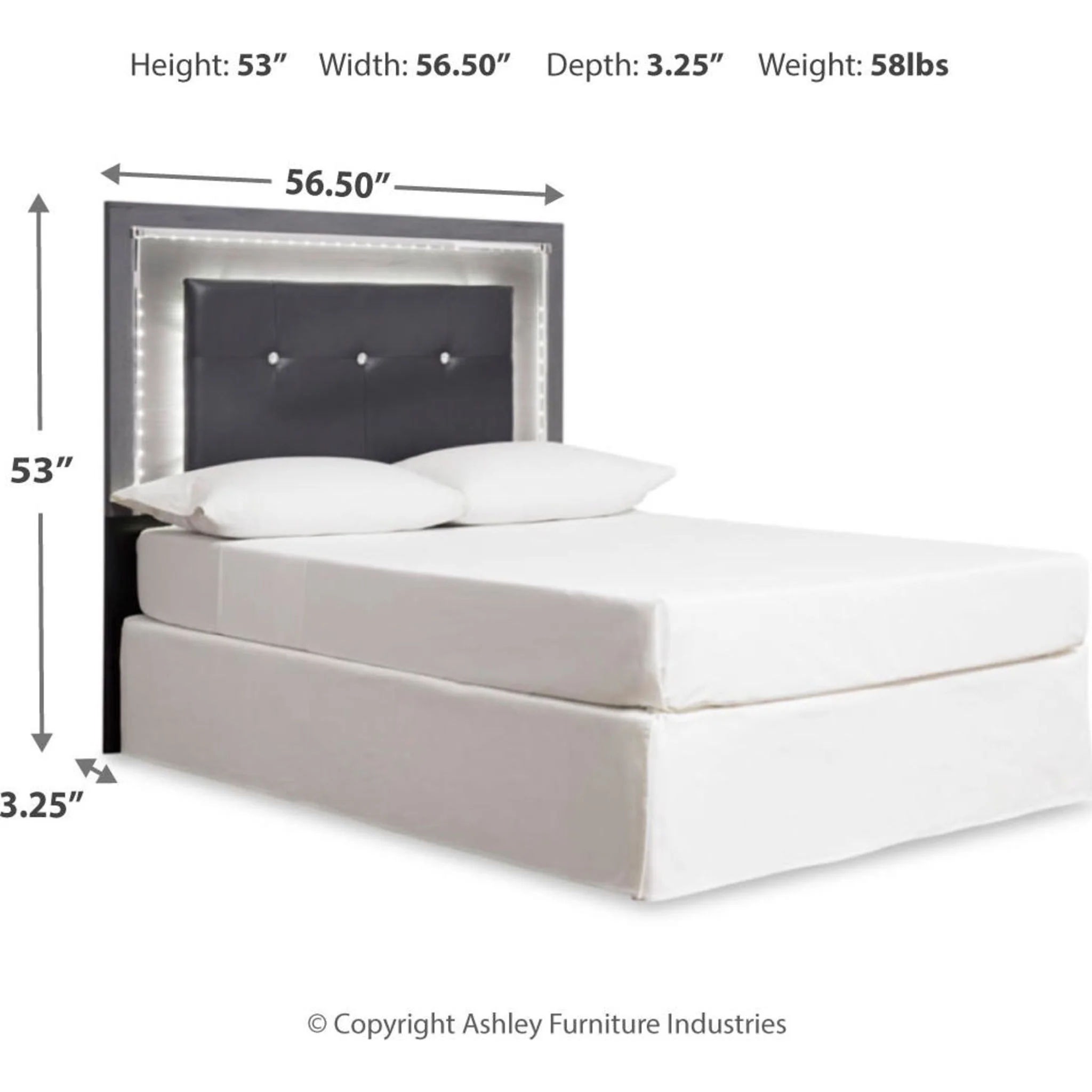 Lodanna Full Panel Headboard - Image 13