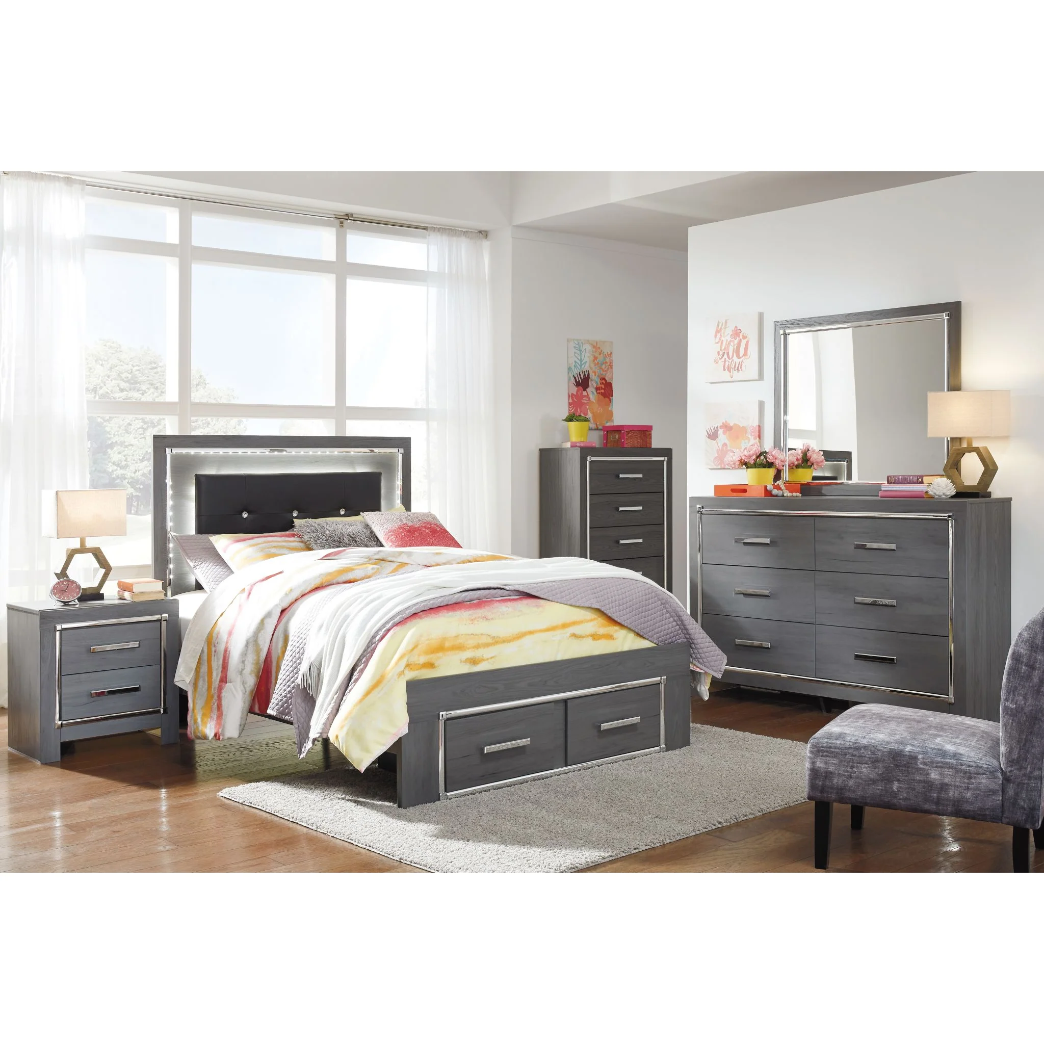 Lodanna Full Storage Bed - Image 7