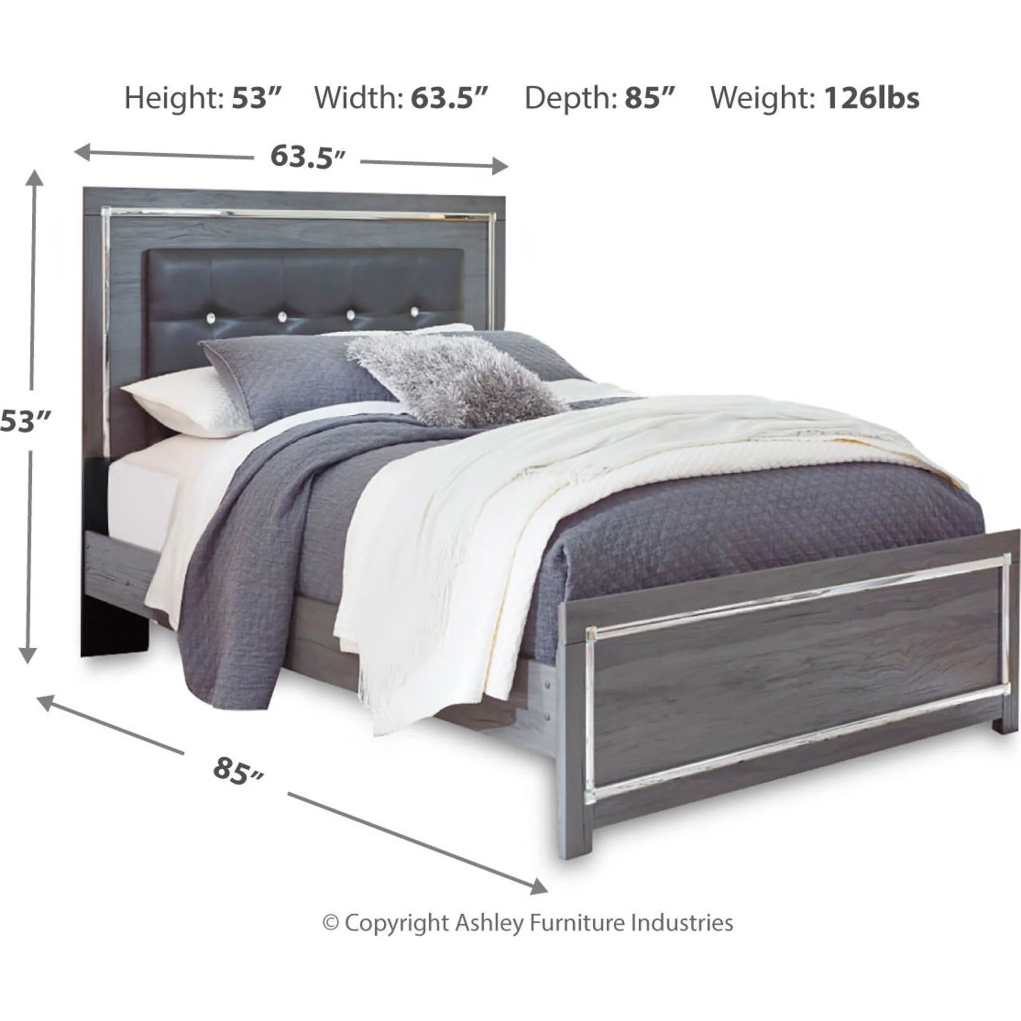 Lodanna Platform Bed - Image 12