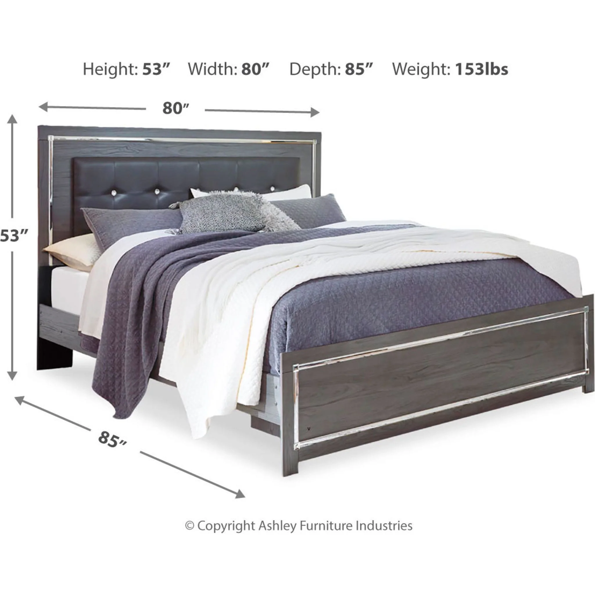 Lodanna Platform Bed - Image 36