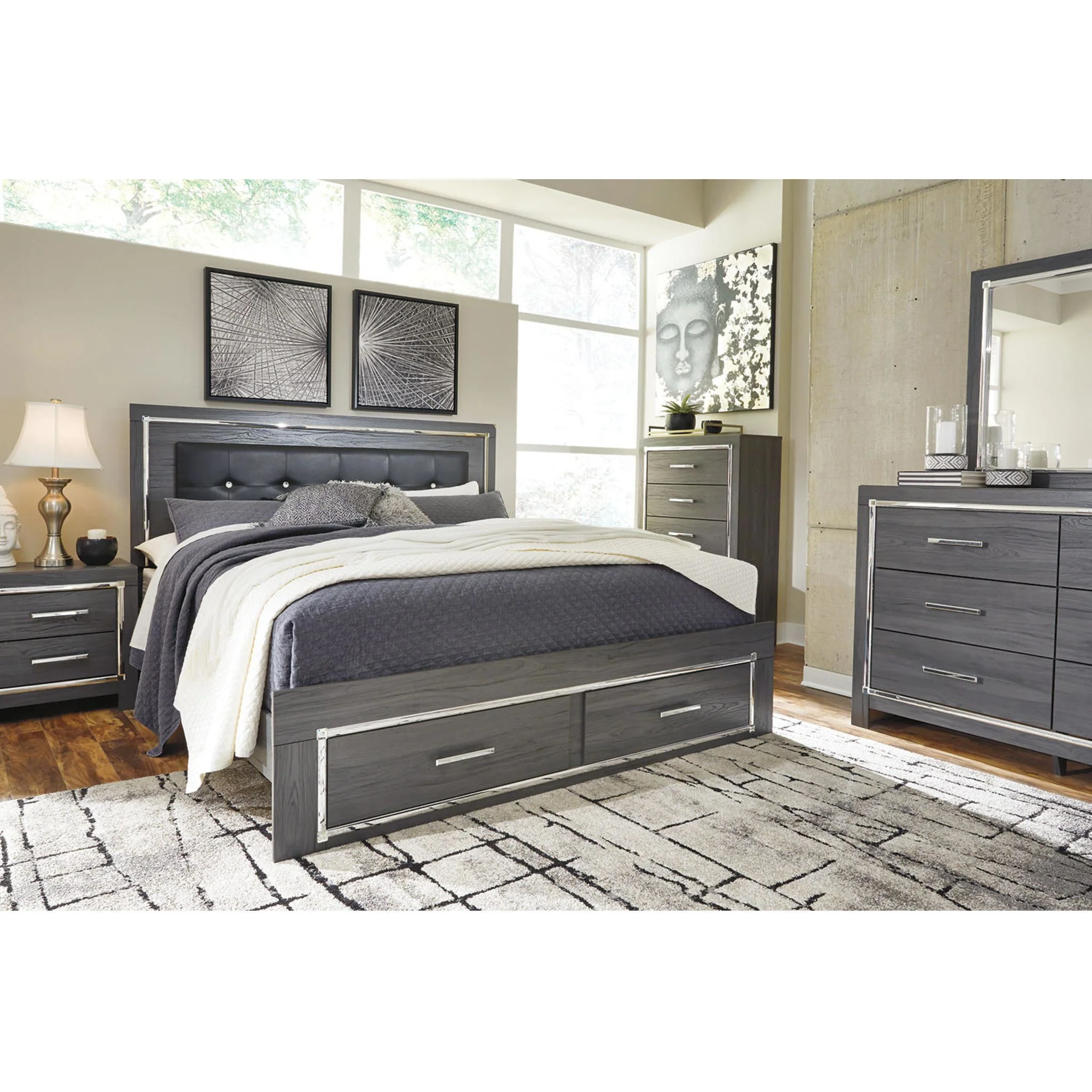 Lodanna Storage Platform Bed - Image 43