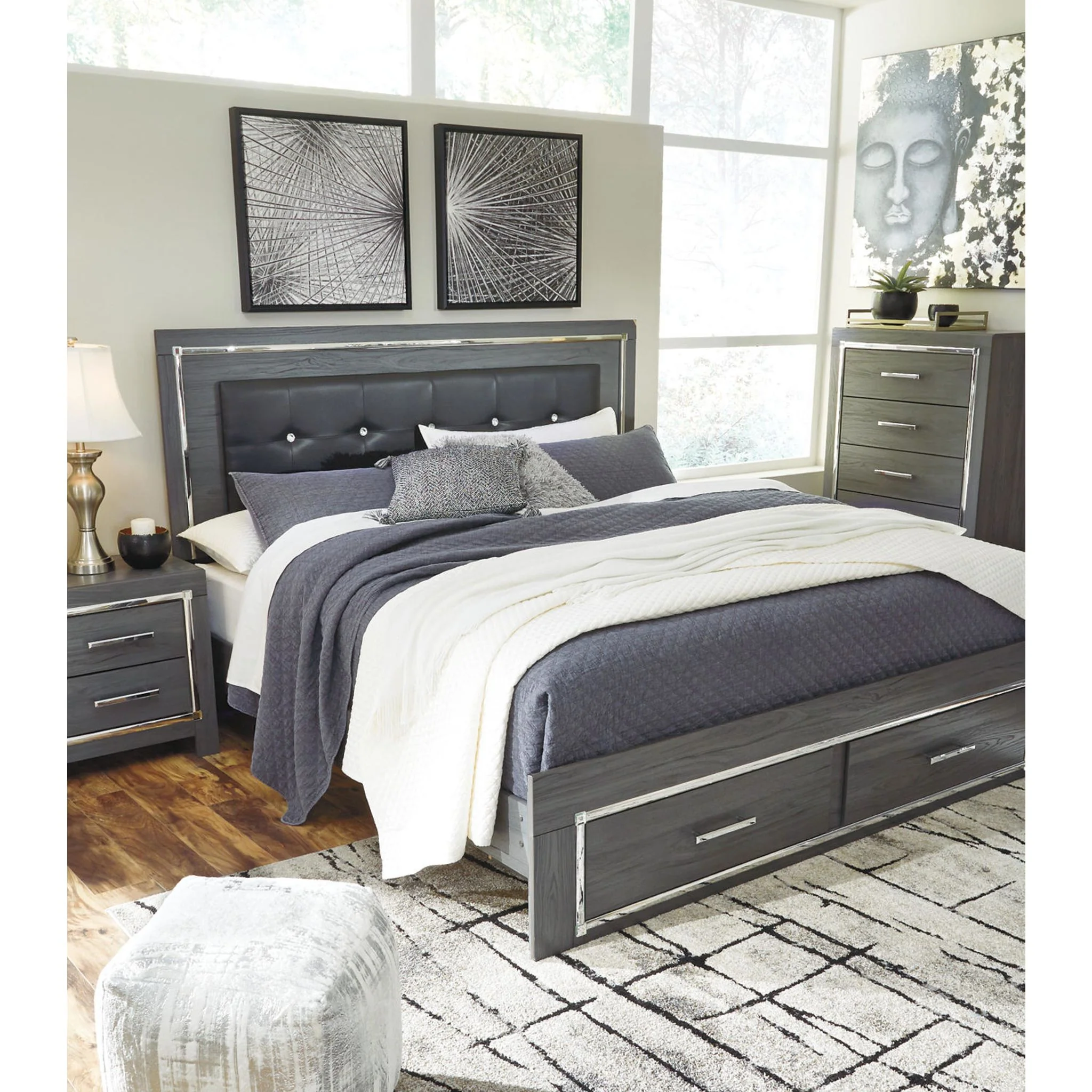 Lodanna Storage Platform Bed - Image 44