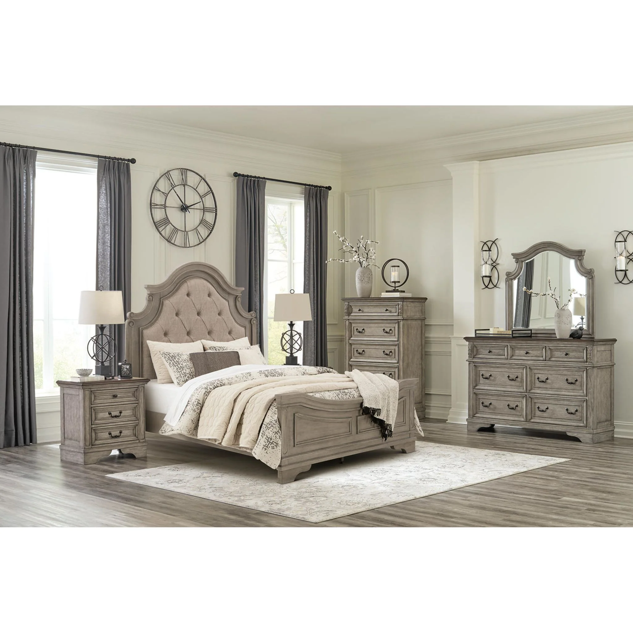 Lodenbay Dresser and Mirror - Image 7