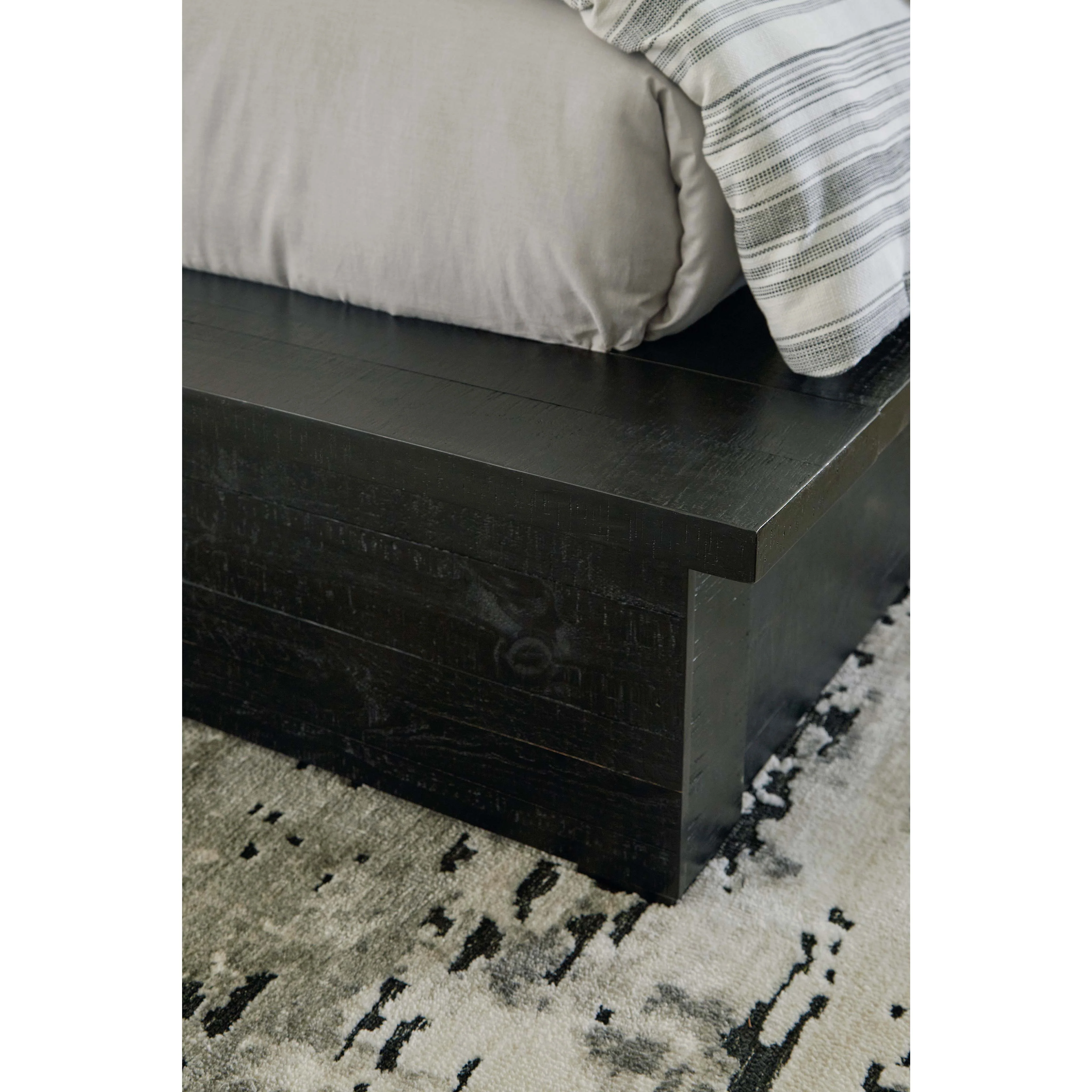 Londer-Exclusive Panel Bed - Black - Image 26