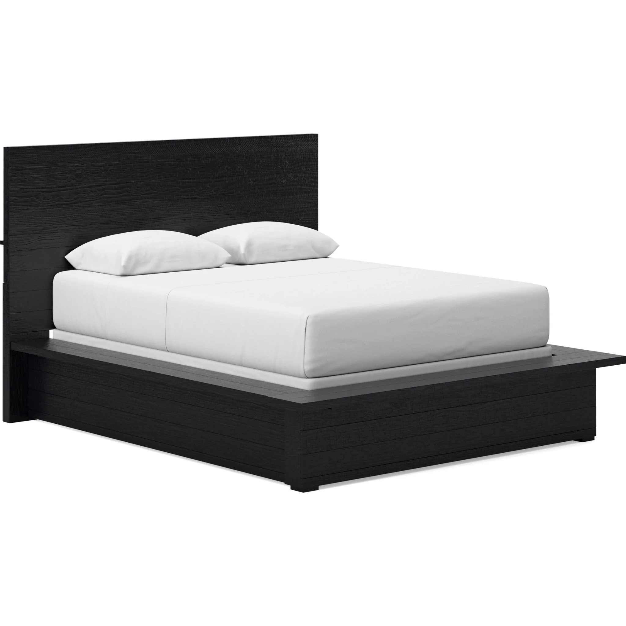 Londer-Exclusive Panel Bedroom - Black - Image 2
