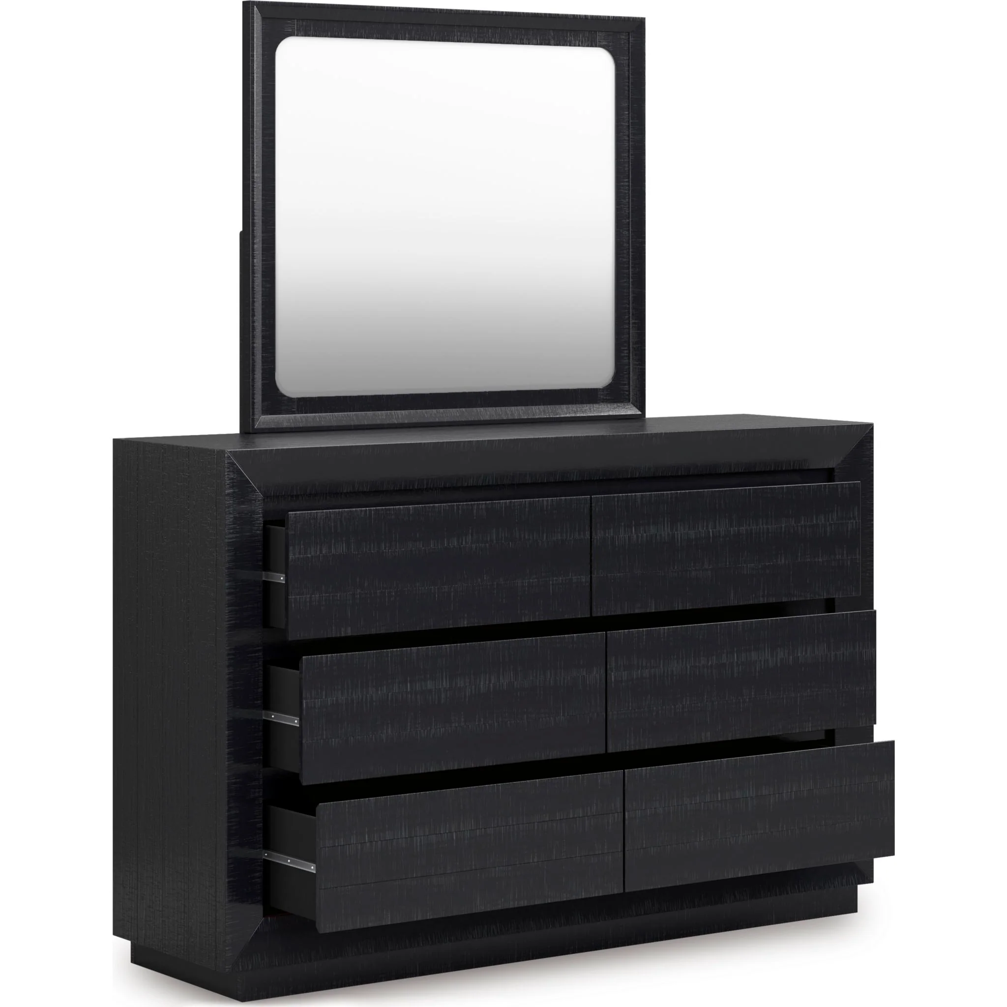 Londer-Exclusive Panel Bedroom - Black - Image 7